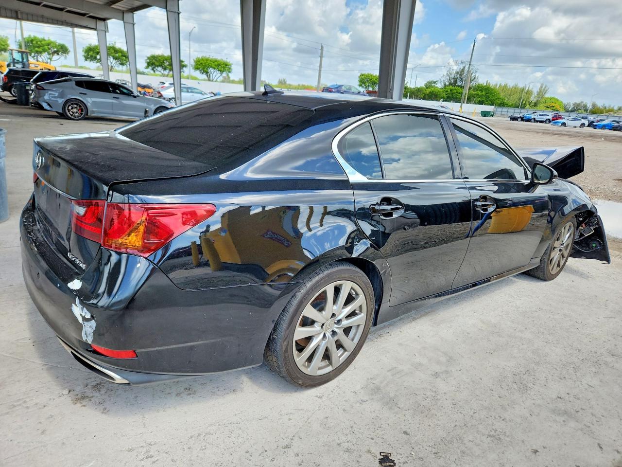 2013 Lexus Gs 350 Black vin: JTHBE1BL8D5027204