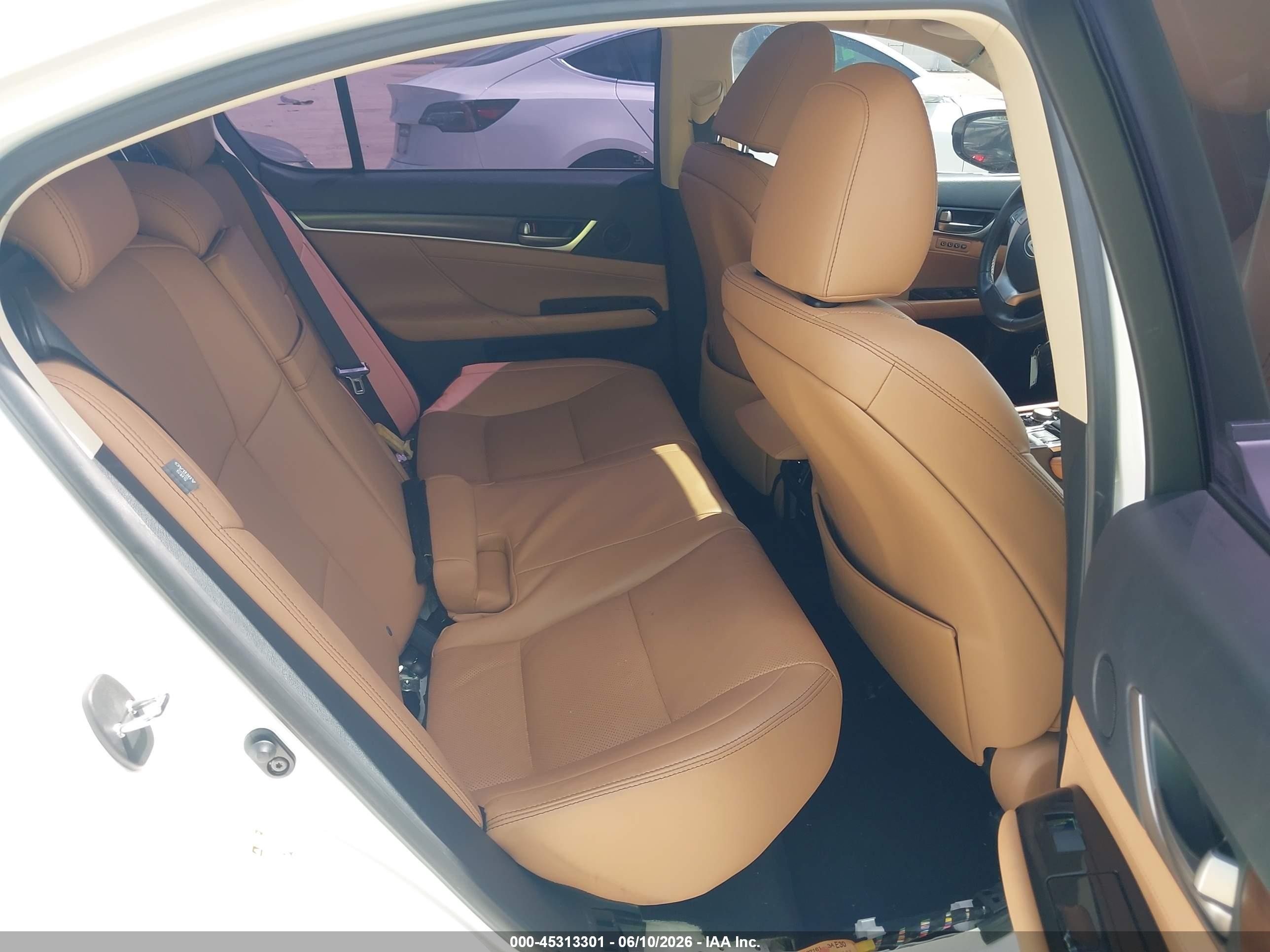 2014 Lexus Gs 350   White vin: JTHBE1BL8E5031366