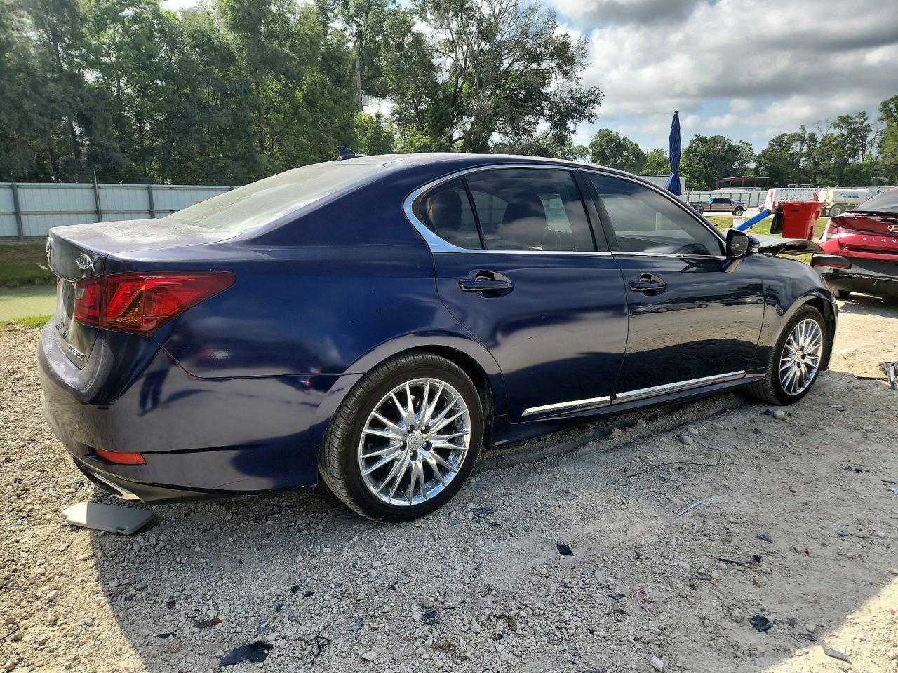 2014 Lexus Gs 350 Blue vin: JTHBE1BL8E5033022