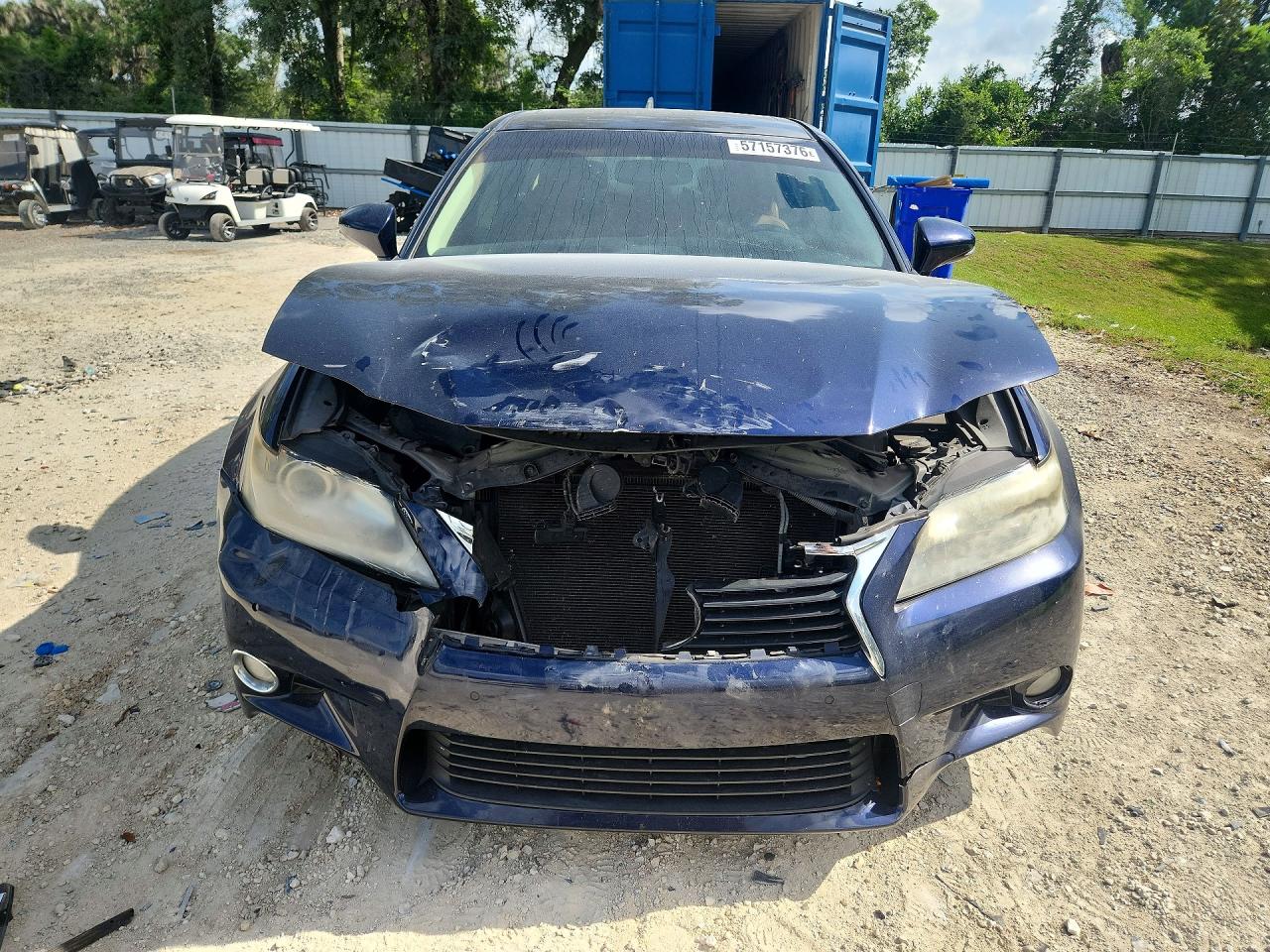 2014 Lexus Gs 350 Blue vin: JTHBE1BL8E5033022