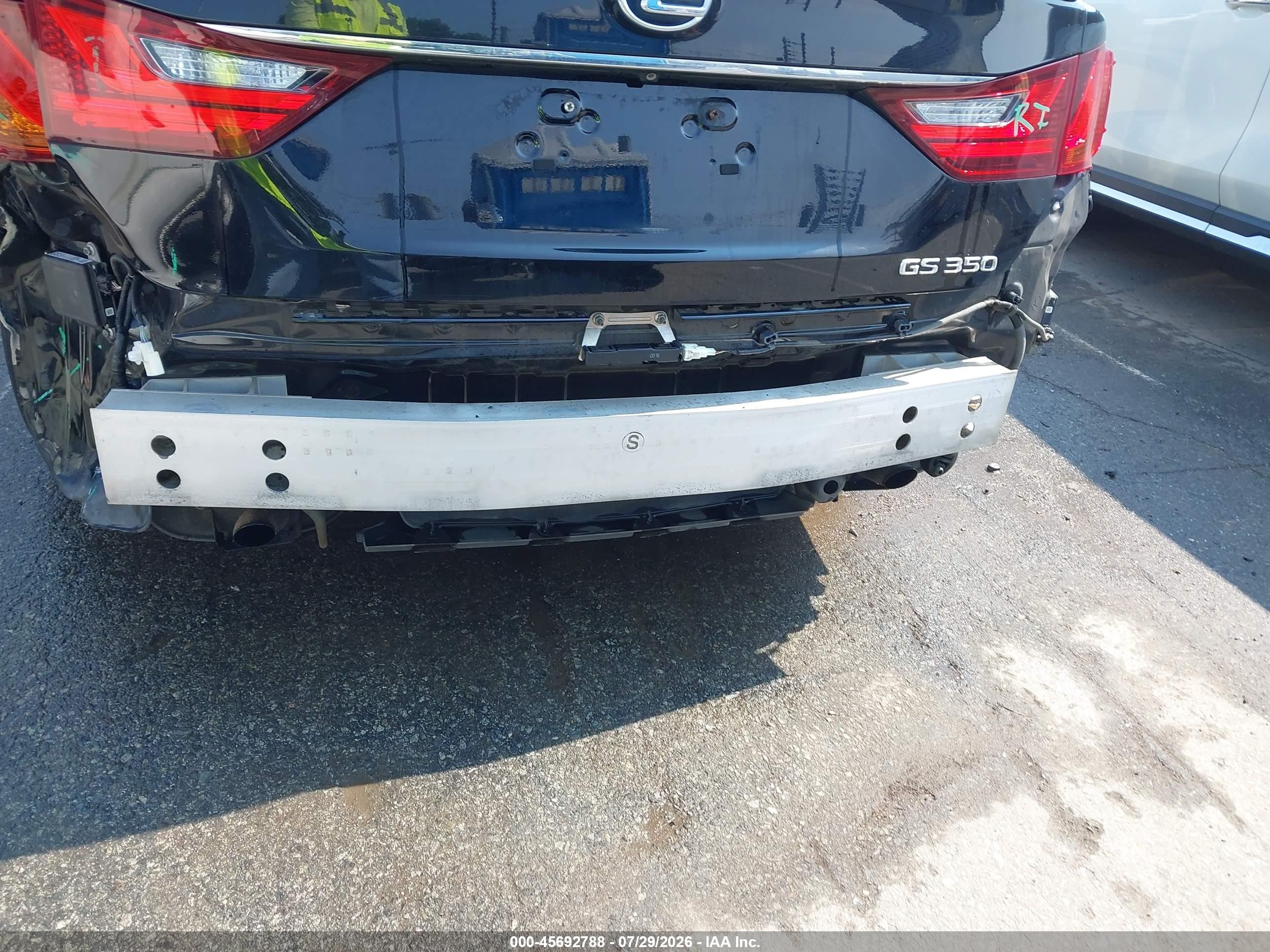 2014 Lexus Gs 350   Black vin: JTHBE1BL8E5033778