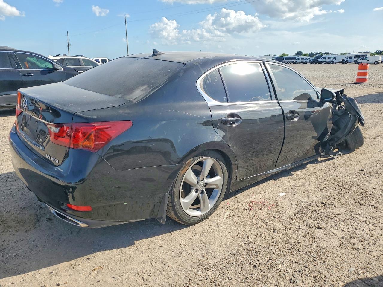 2014 Lexus Gs 350 Black vin: JTHBE1BL8E5037202
