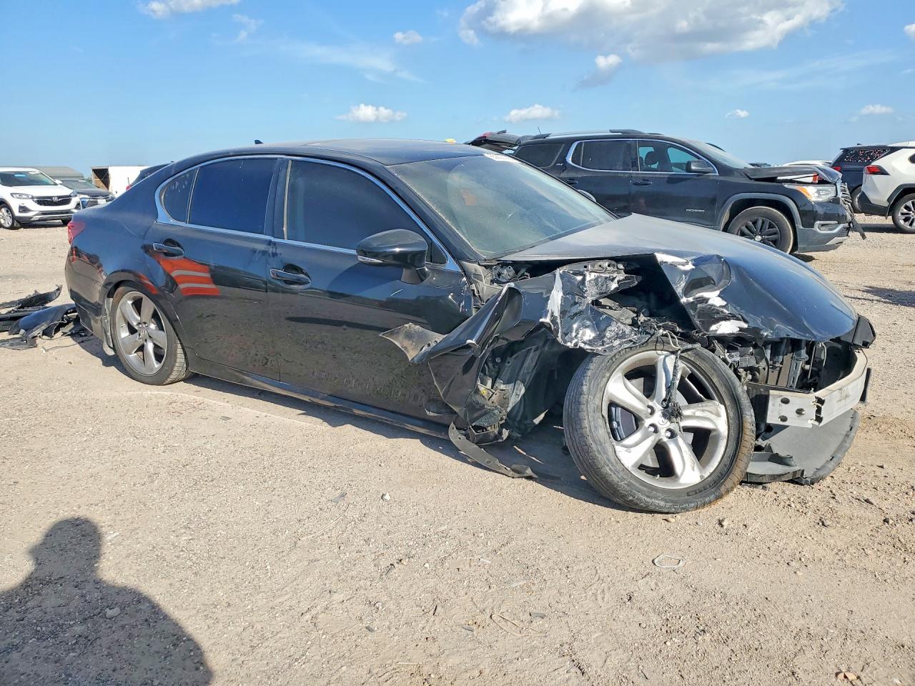2014 Lexus Gs 350 Black vin: JTHBE1BL8E5037202