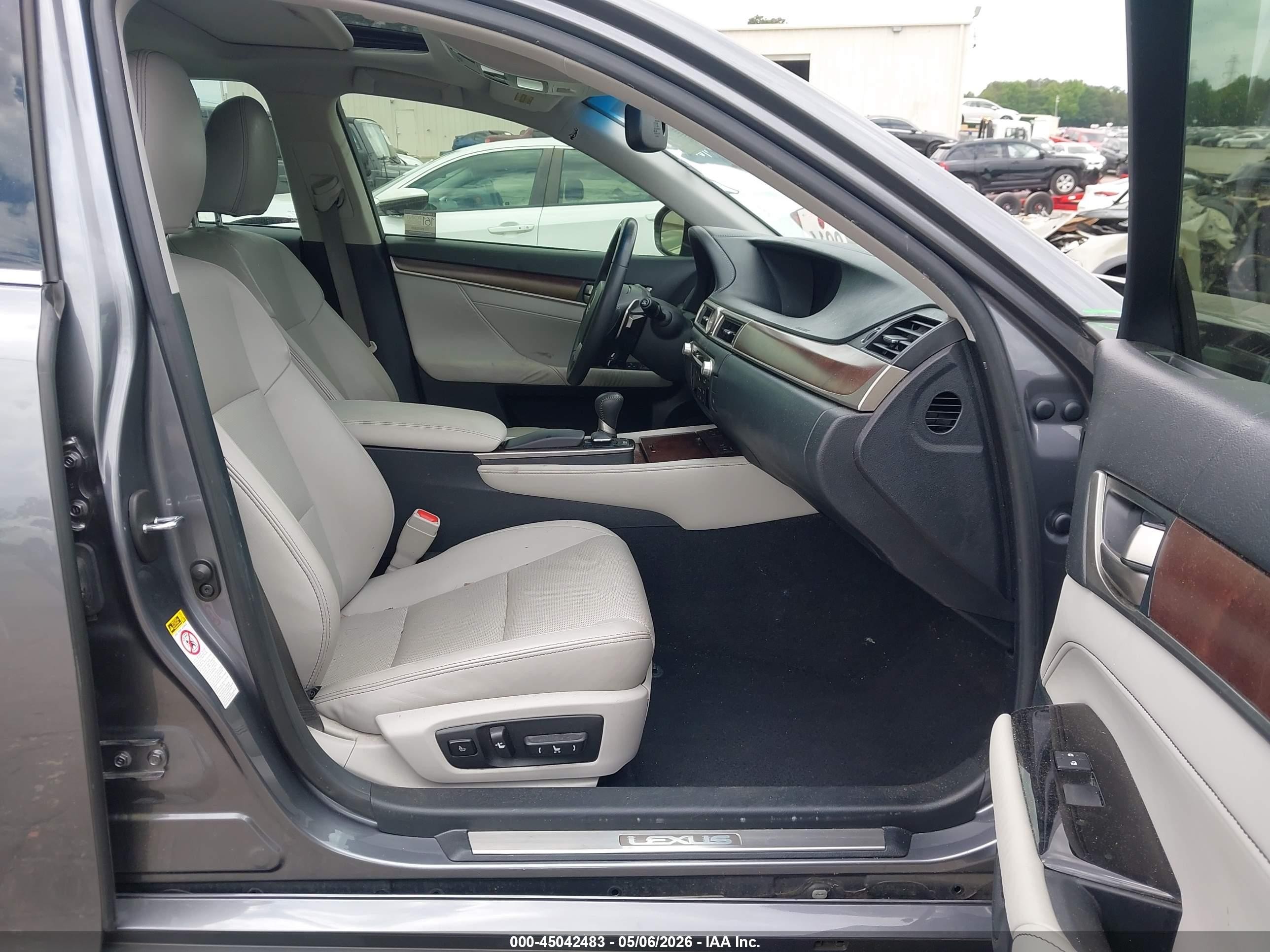 2014 Lexus Gs 350   Gray vin: JTHBE1BL8E5038902