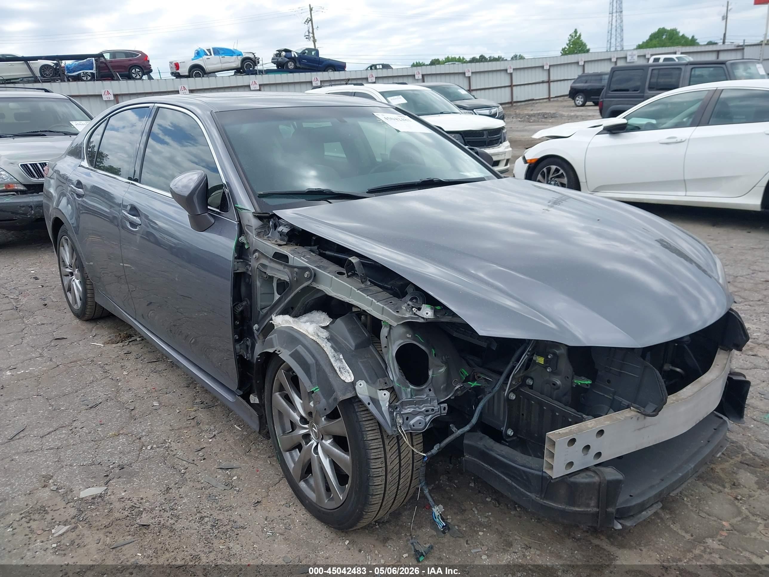 2014 Lexus Gs 350   Gray vin: JTHBE1BL8E5038902