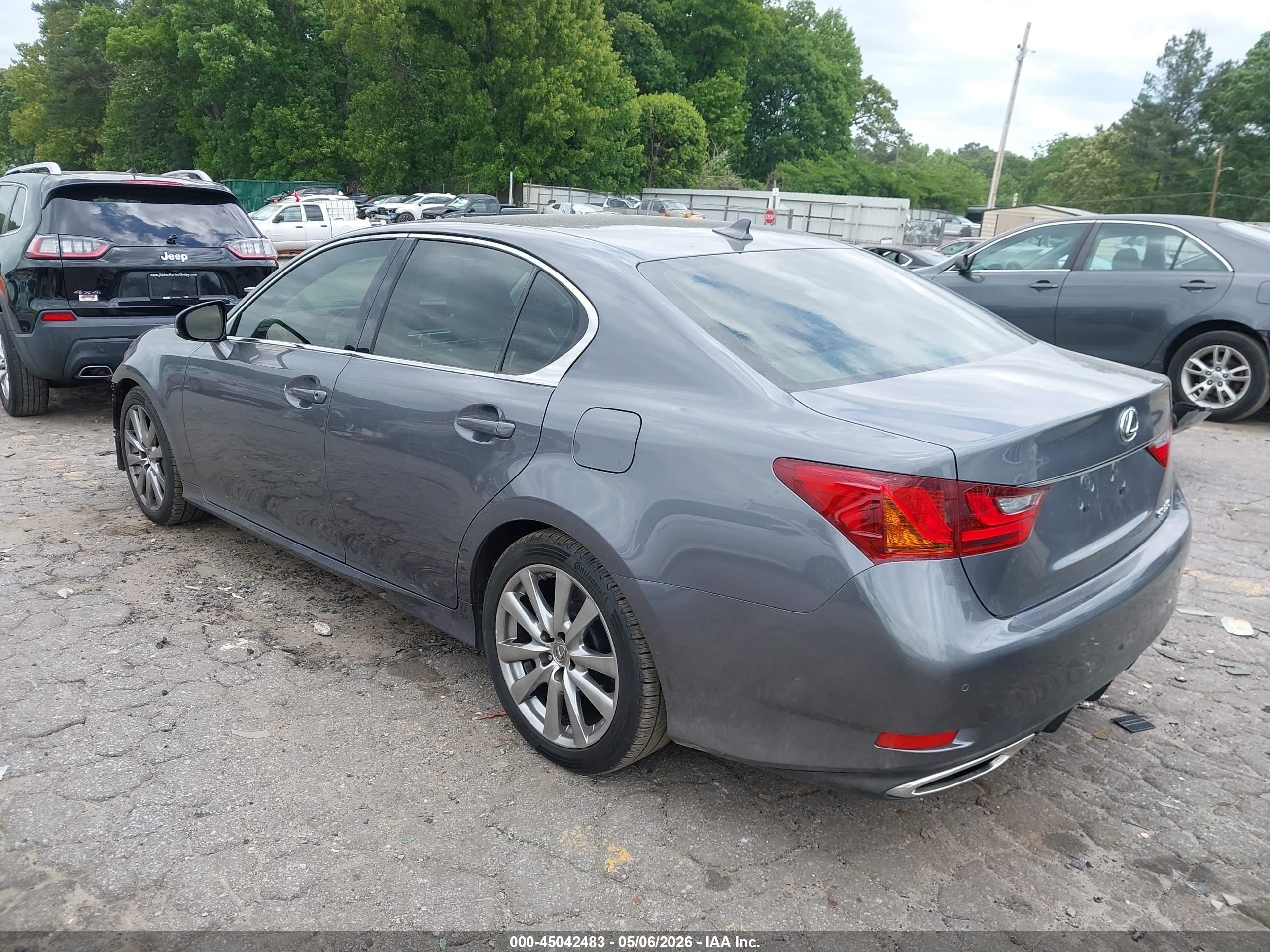 2014 Lexus Gs 350   Gray vin: JTHBE1BL8E5038902