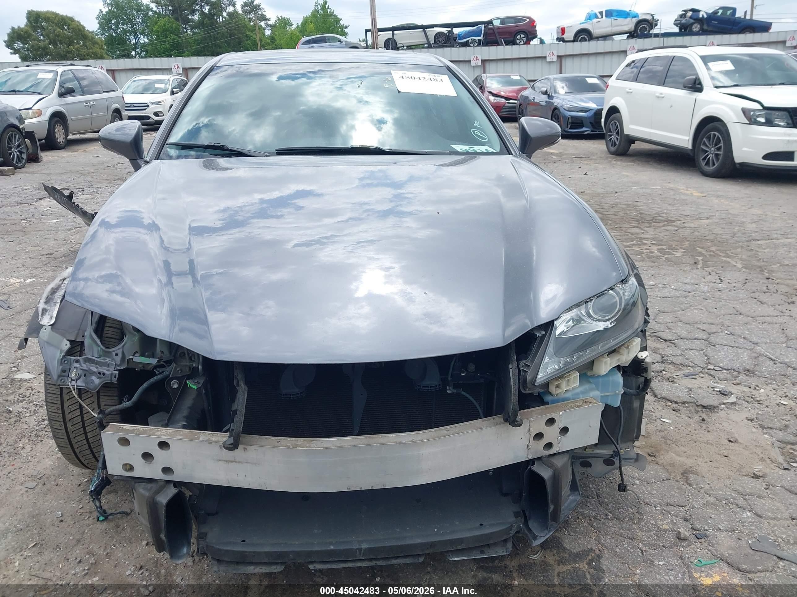 2014 Lexus Gs 350   Gray vin: JTHBE1BL8E5038902