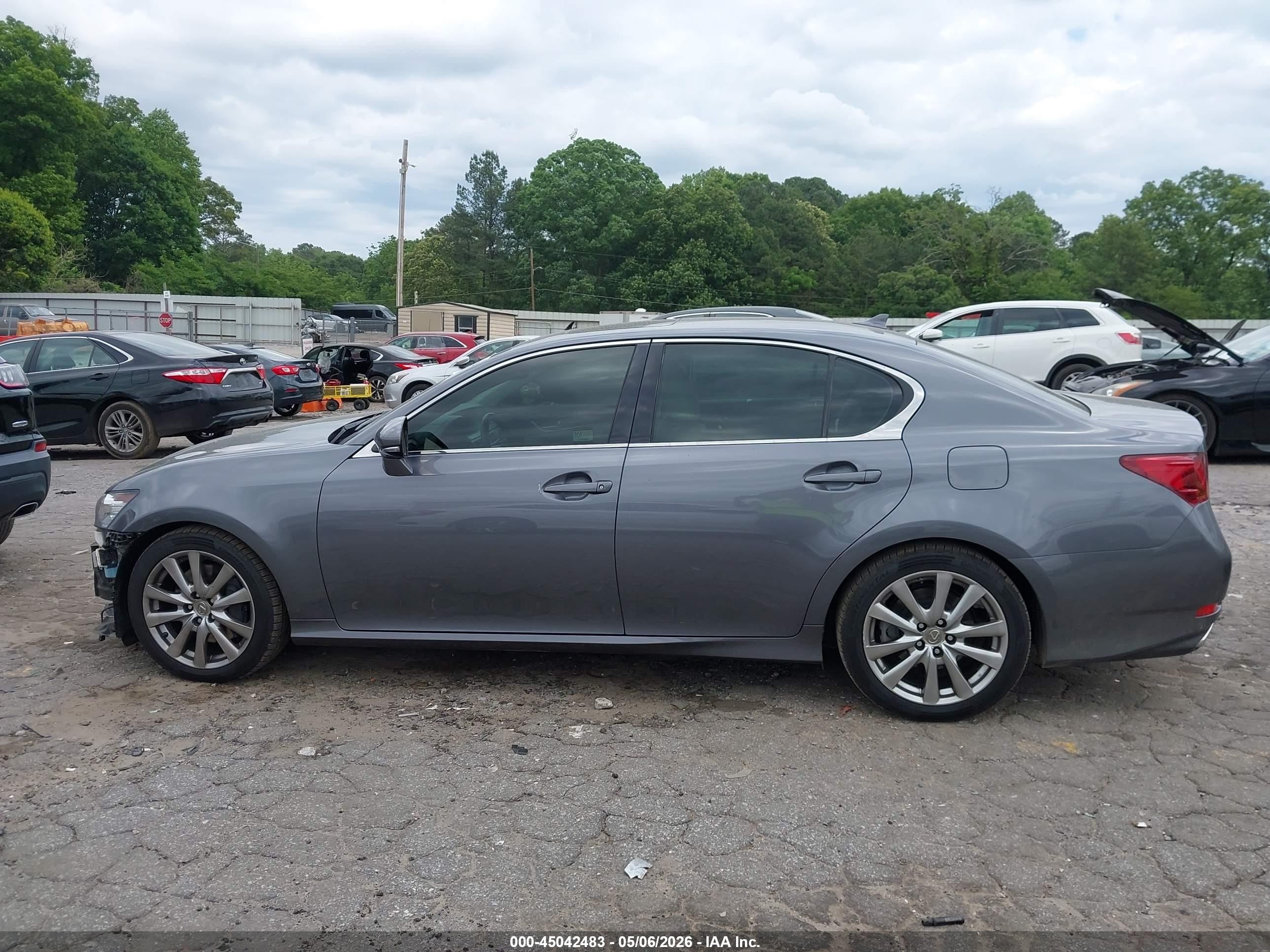 2014 Lexus Gs 350   Gray vin: JTHBE1BL8E5038902