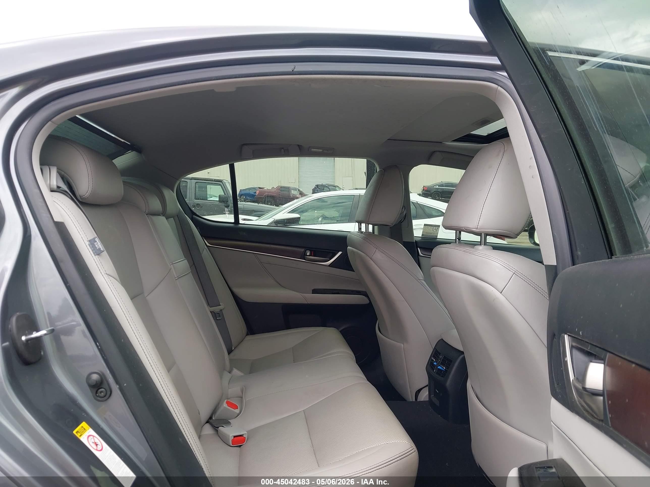 2014 Lexus Gs 350   Gray vin: JTHBE1BL8E5038902