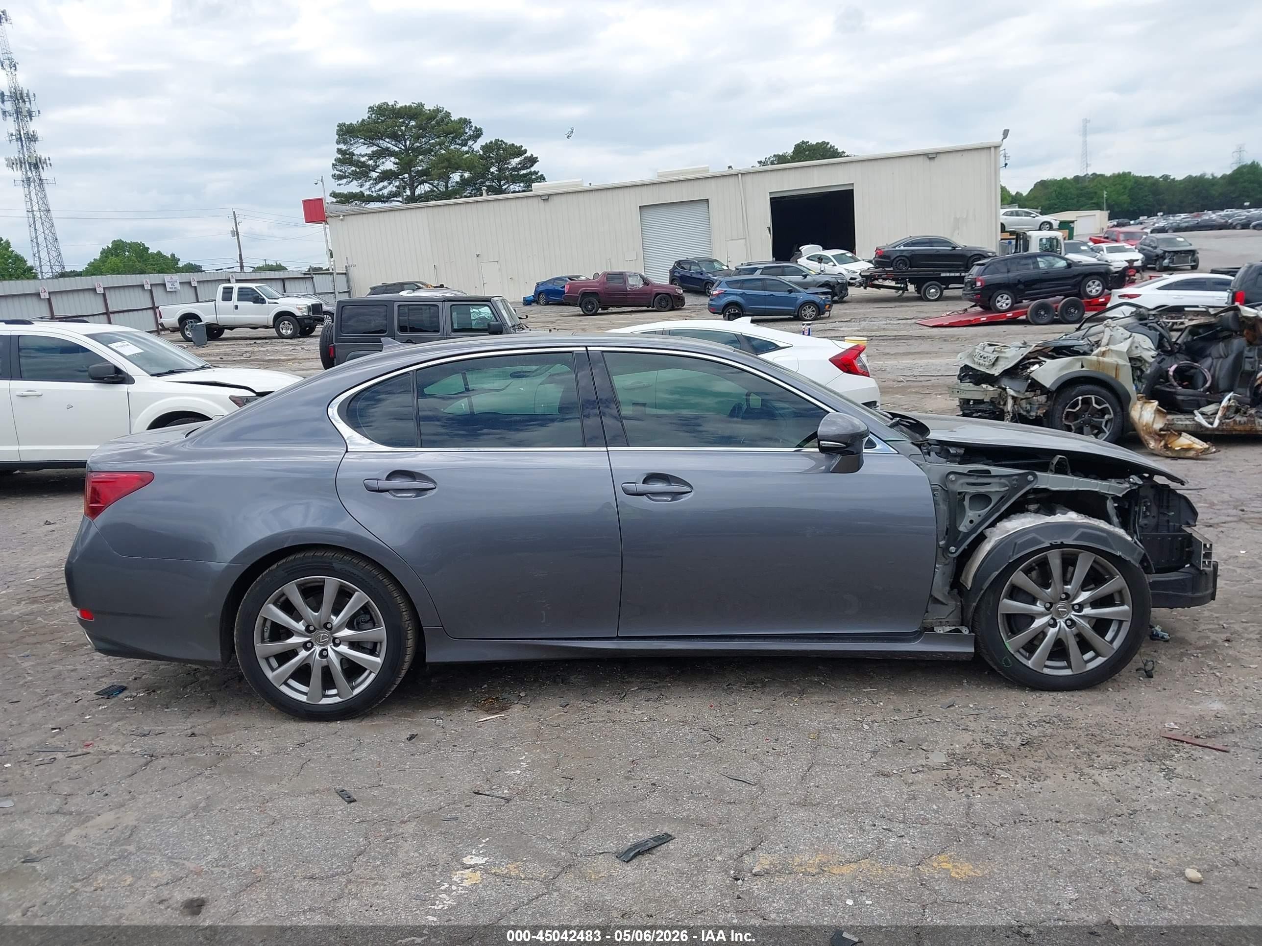 2014 Lexus Gs 350   Gray vin: JTHBE1BL8E5038902