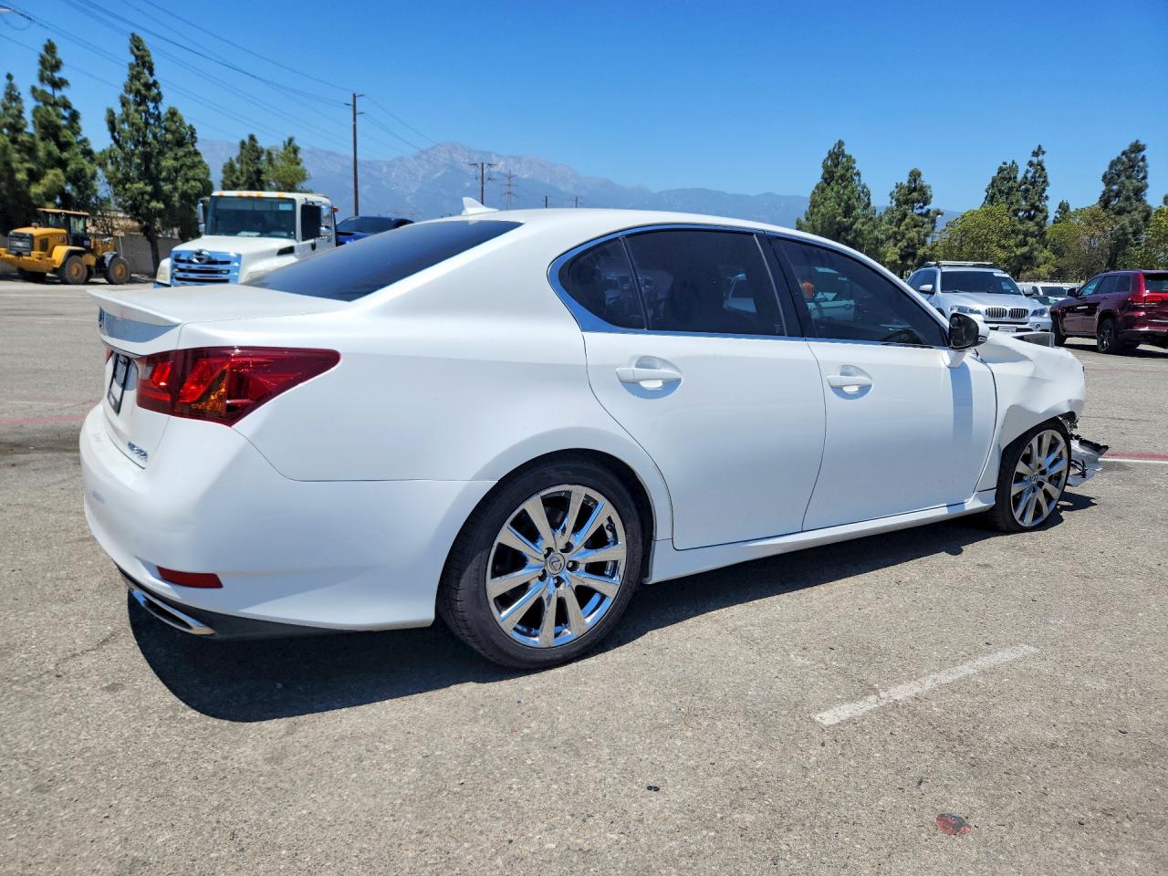 2014 Lexus Gs 350 White vin: JTHBE1BL8E5040665