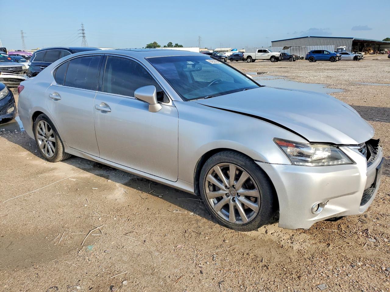2014 Lexus Gs 350 Silver vin: JTHBE1BL8E5042027