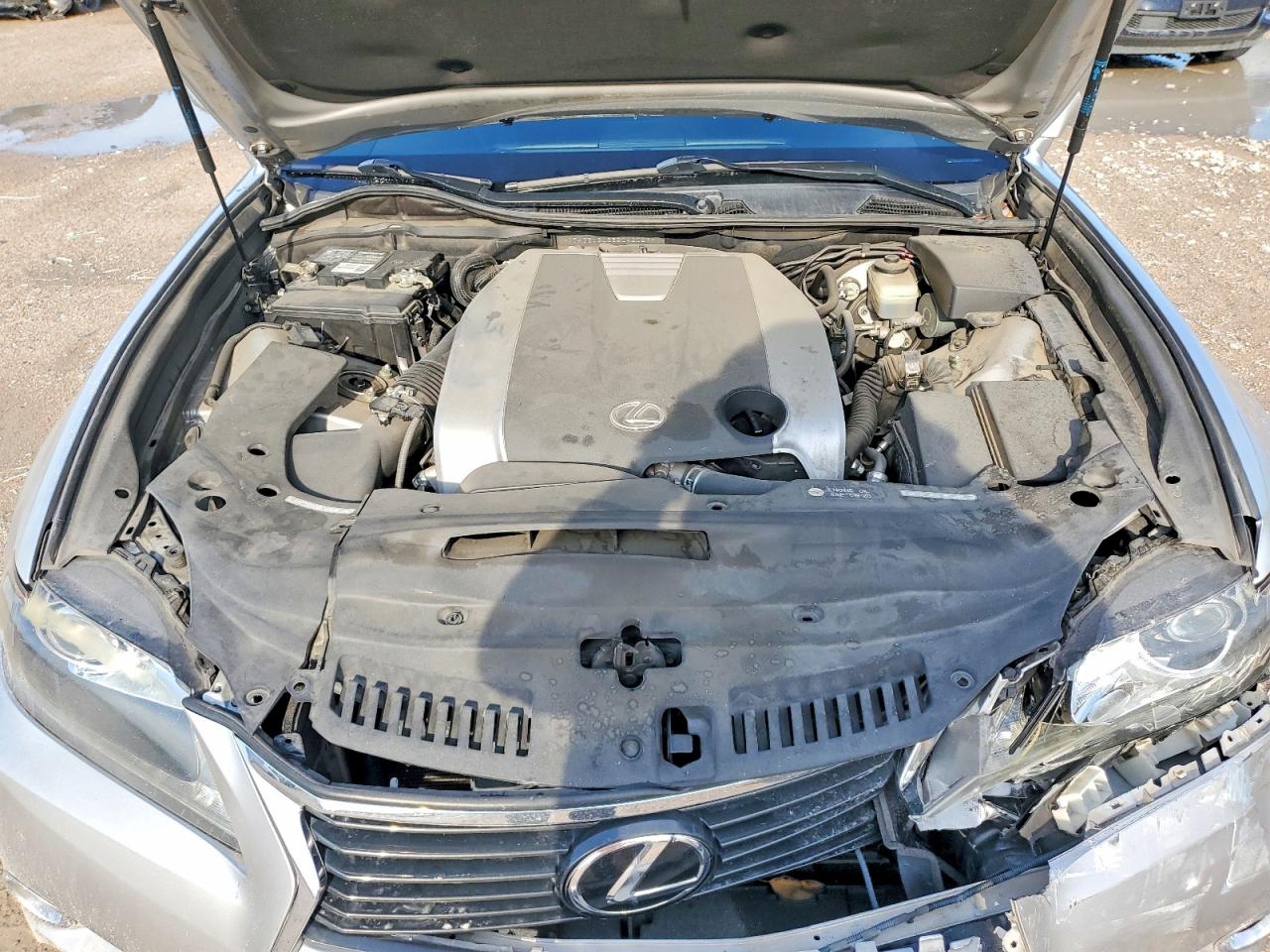 2014 Lexus Gs 350 Silver vin: JTHBE1BL8E5042027