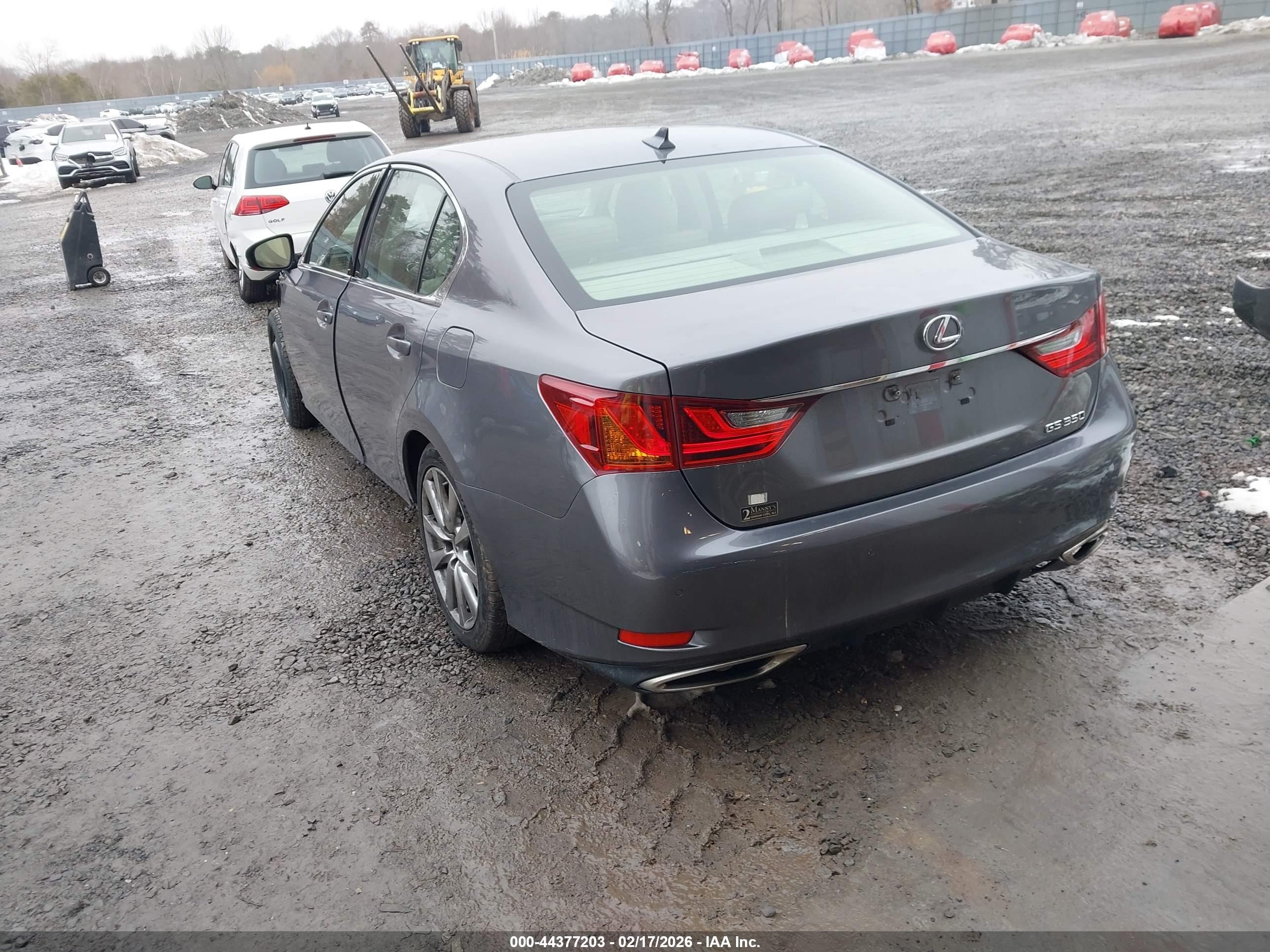 2014 Lexus Gs 350   Gray vin: JTHBE1BL8E5043565