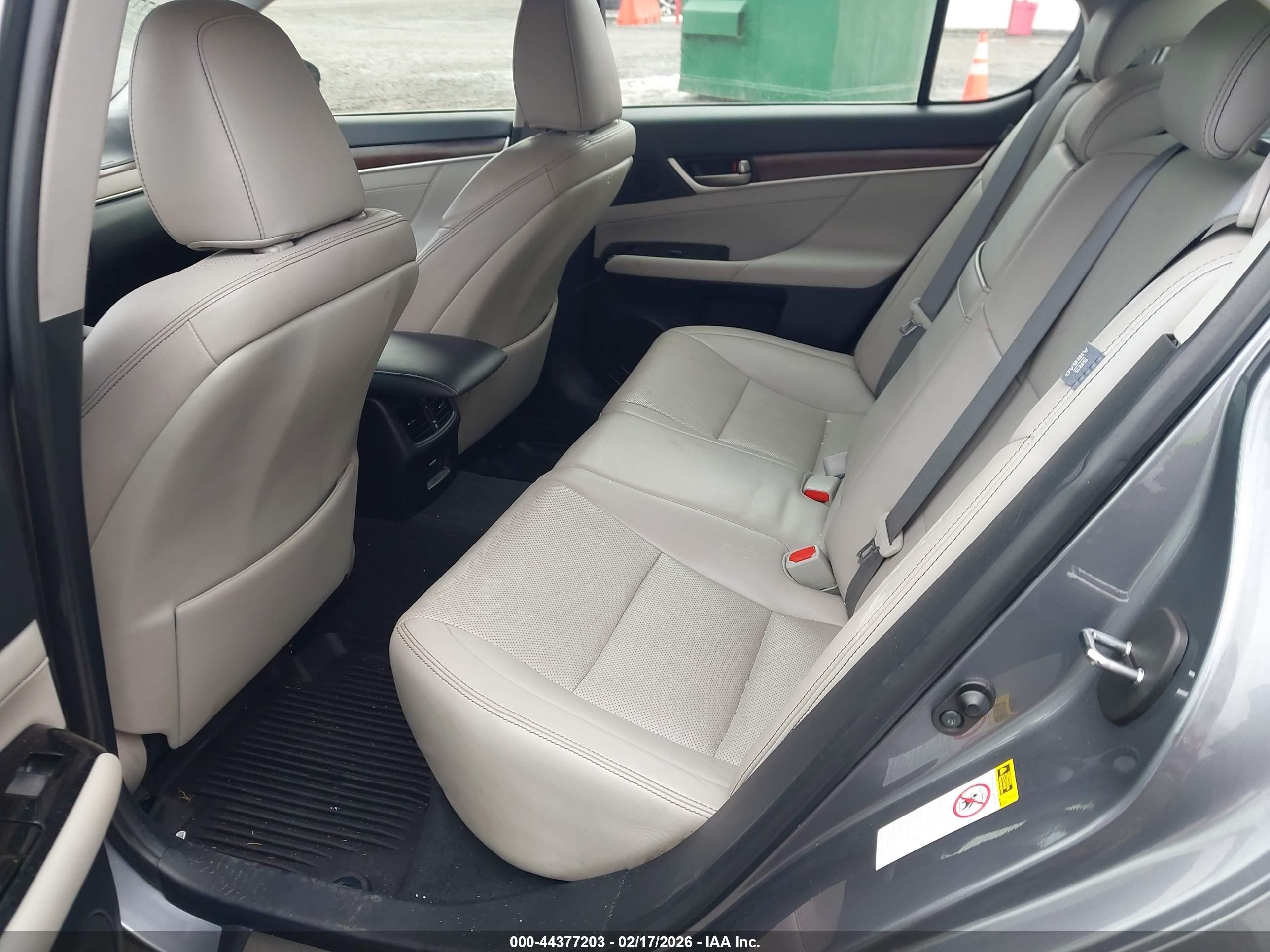 2014 Lexus Gs 350   Gray vin: JTHBE1BL8E5043565