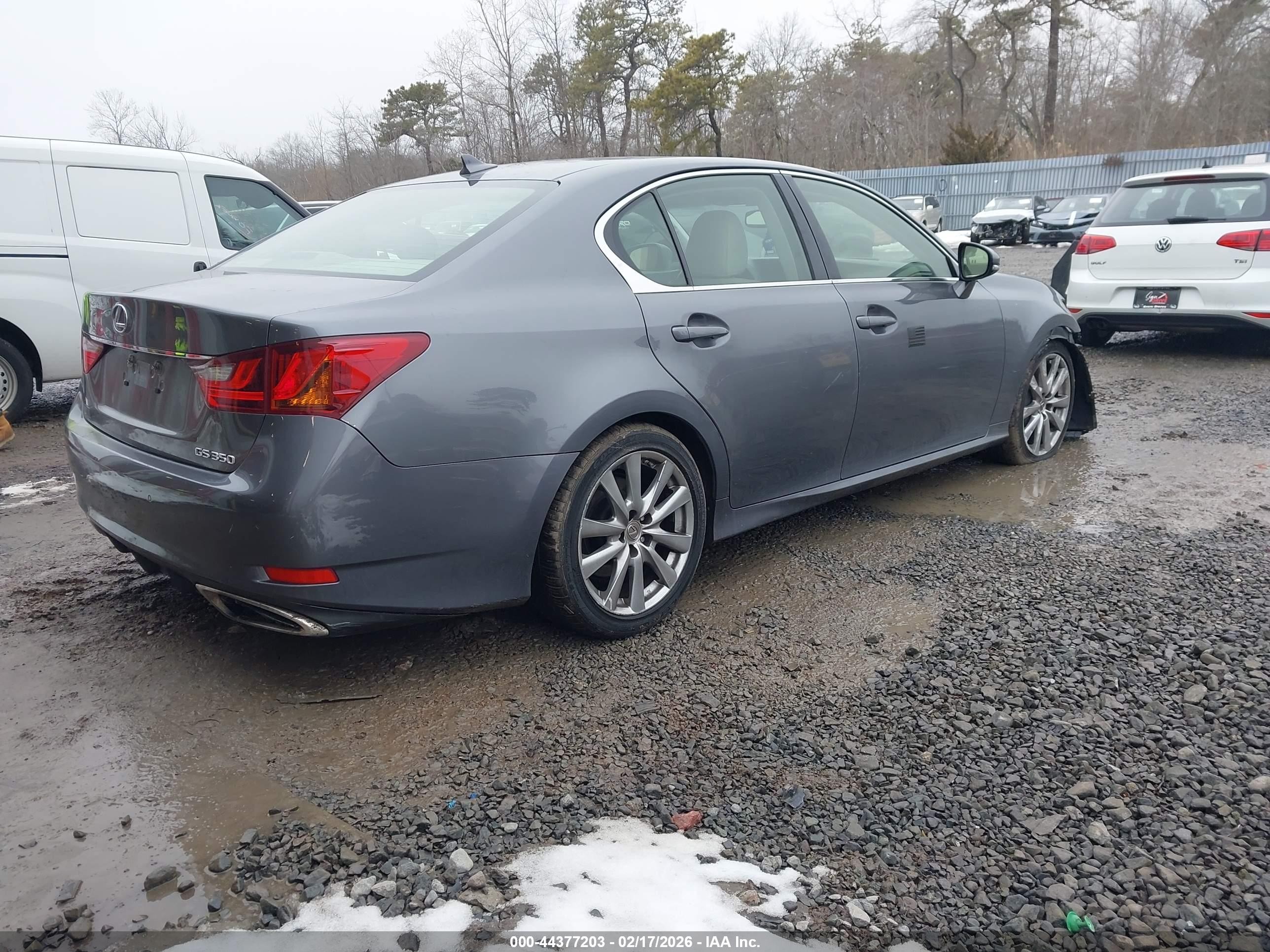 2014 Lexus Gs 350   Gray vin: JTHBE1BL8E5043565