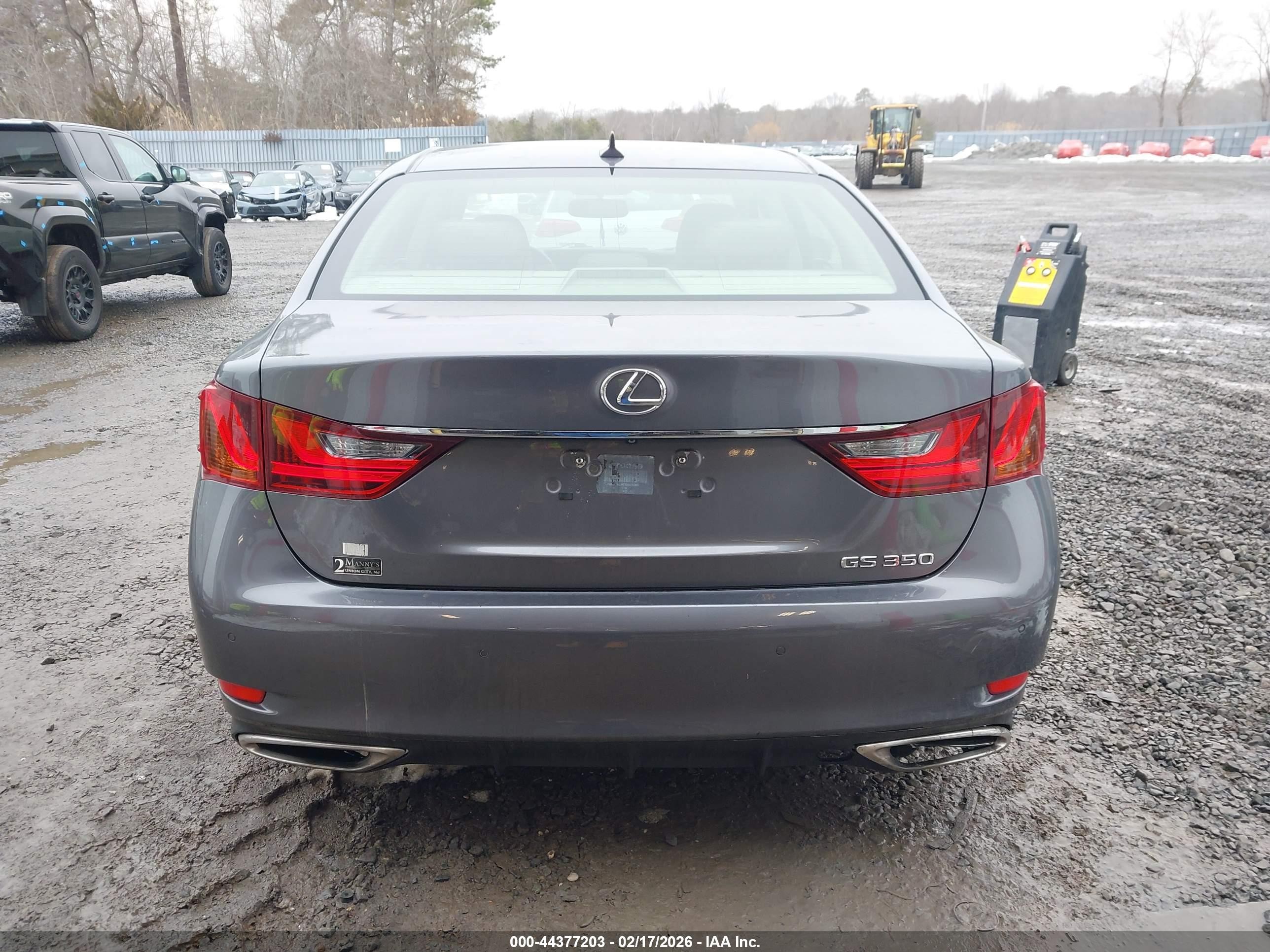 2014 Lexus Gs 350   Gray vin: JTHBE1BL8E5043565