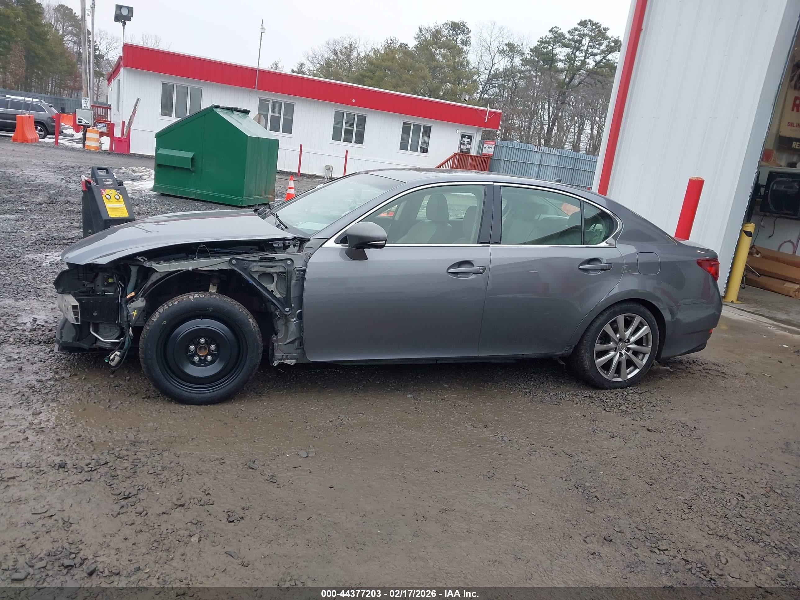 2014 Lexus Gs 350   Gray vin: JTHBE1BL8E5043565