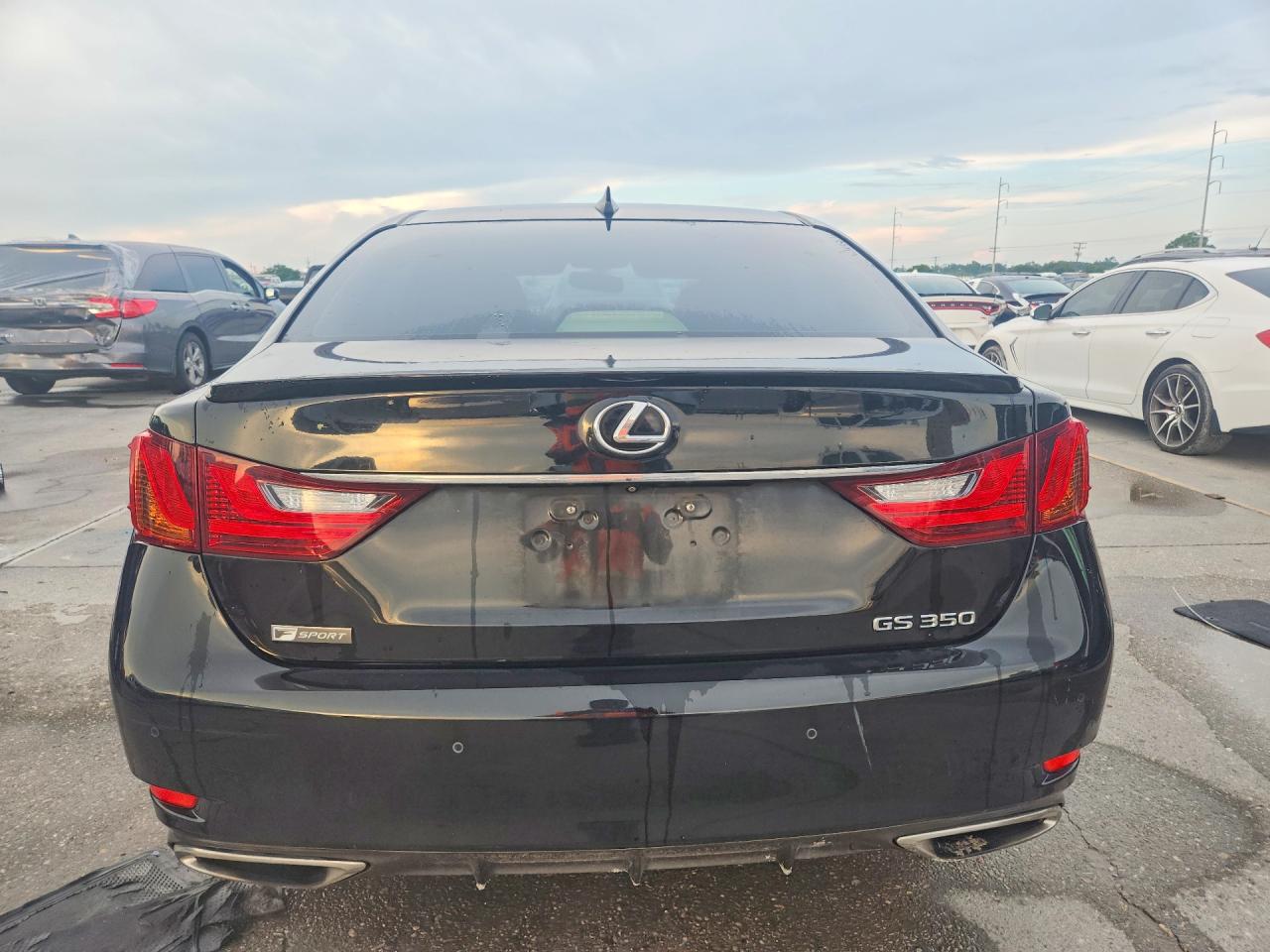 2015 Lexus Gs 350 Black vin: JTHBE1BL8FA008064