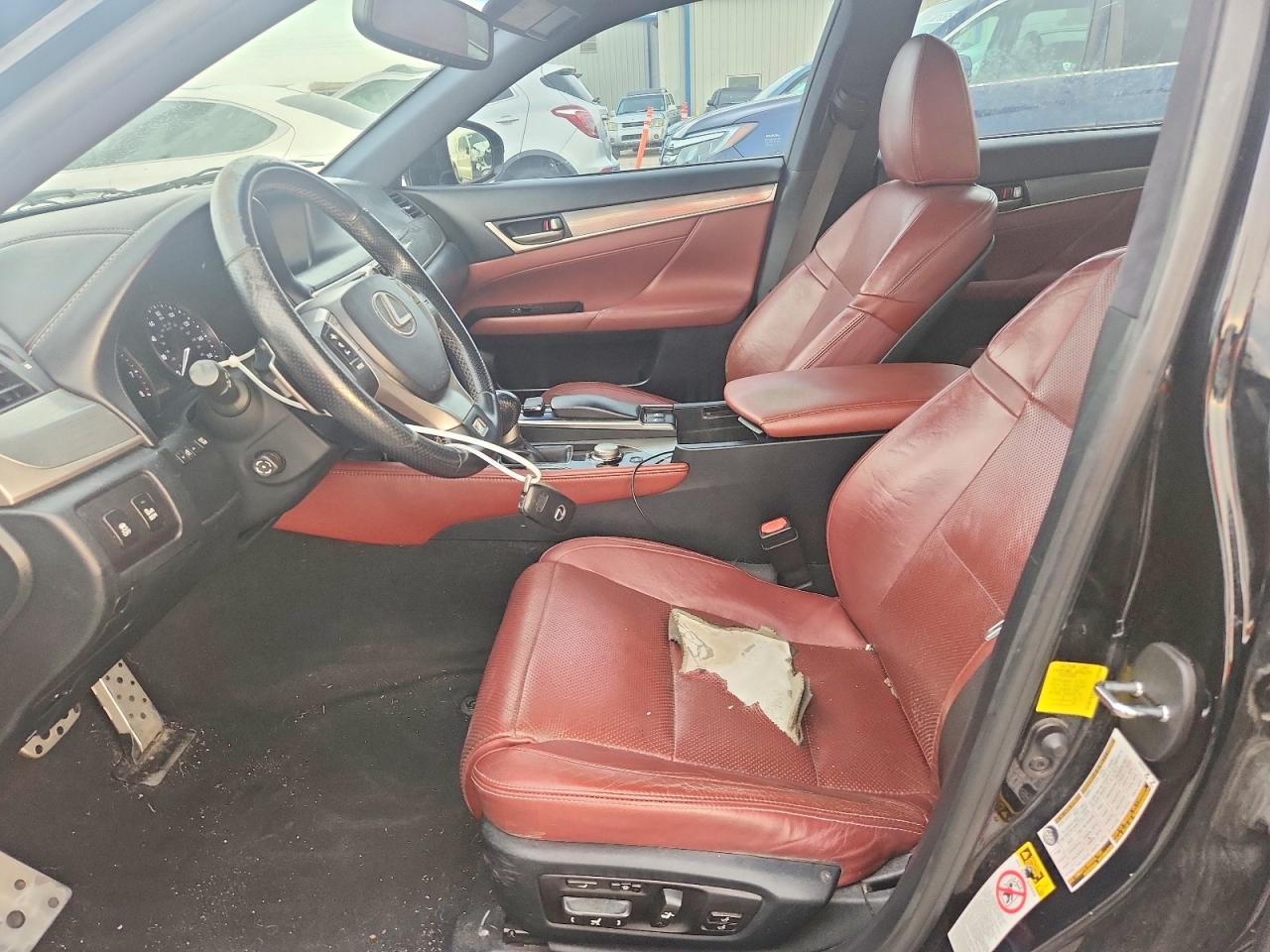 2015 Lexus Gs 350 Black vin: JTHBE1BL8FA008064