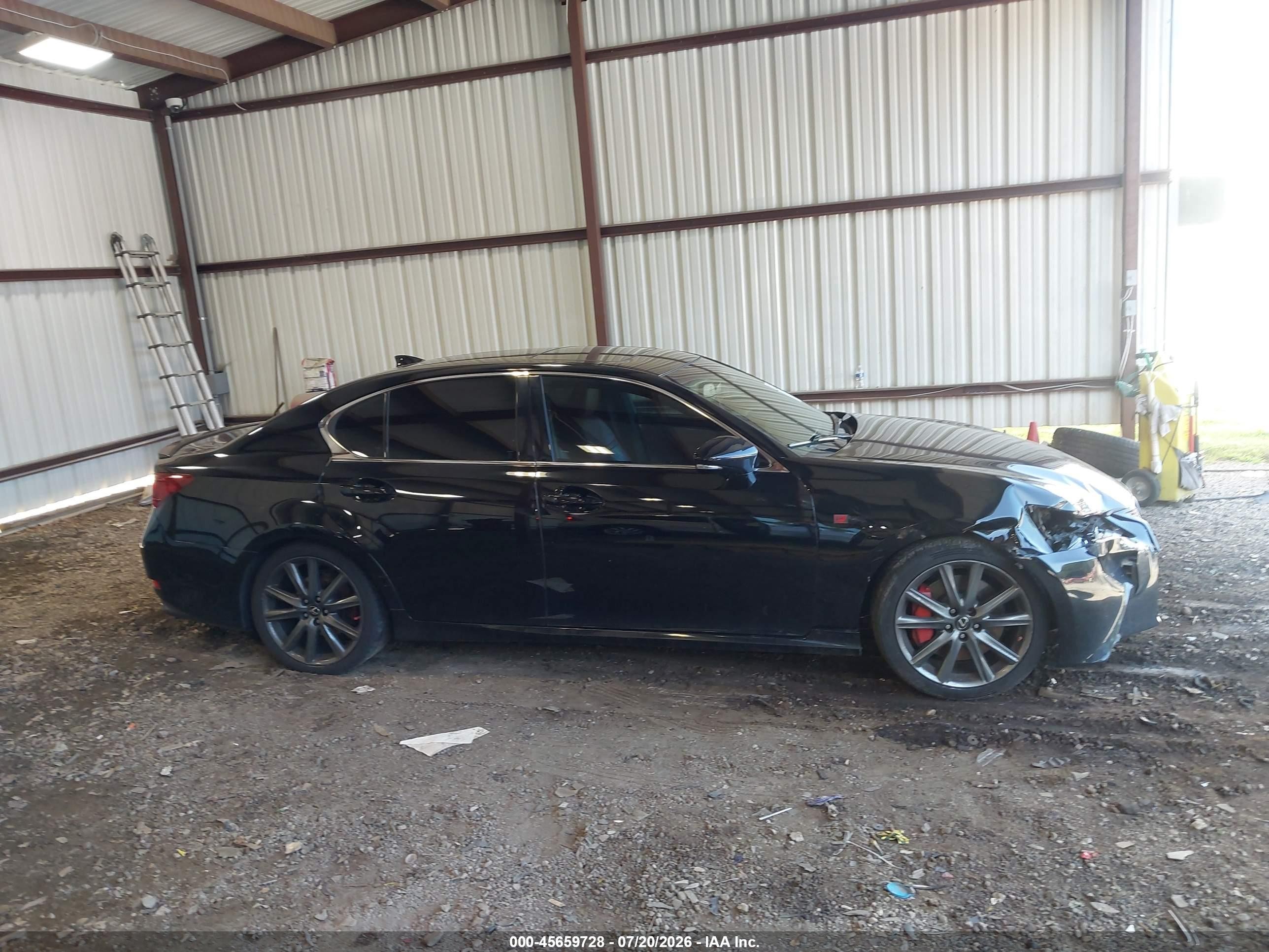 2015 Lexus Gs 350   Black vin: JTHBE1BL8FA010445
