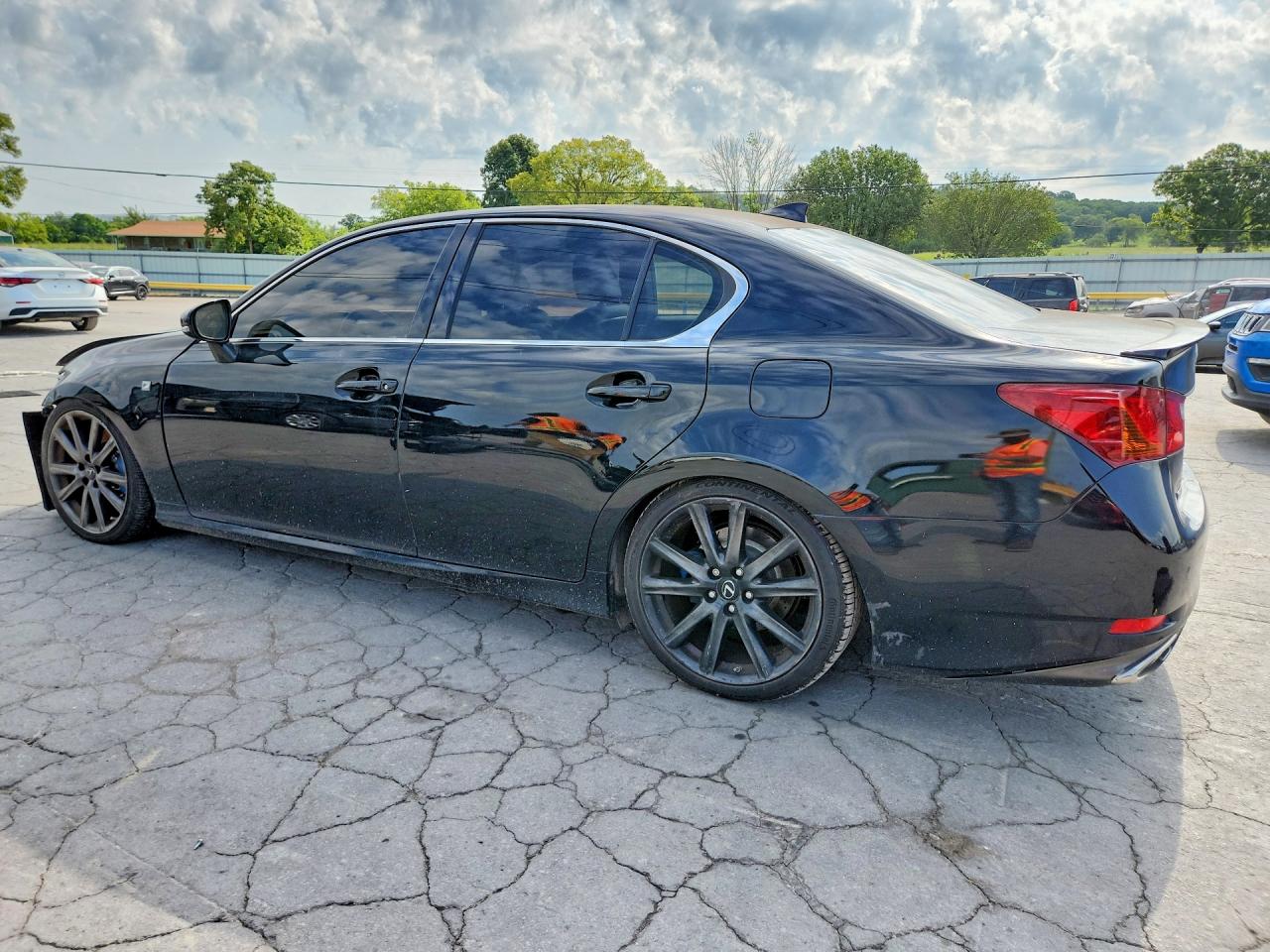 2015 Lexus Gs 350 Black vin: JTHBE1BL8FA010848