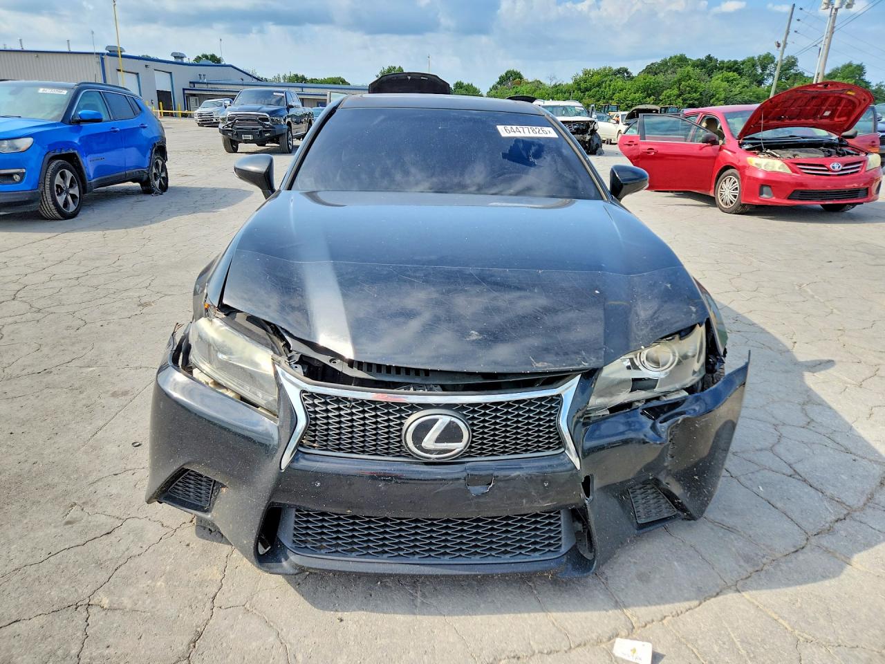2015 Lexus Gs 350 Black vin: JTHBE1BL8FA010848