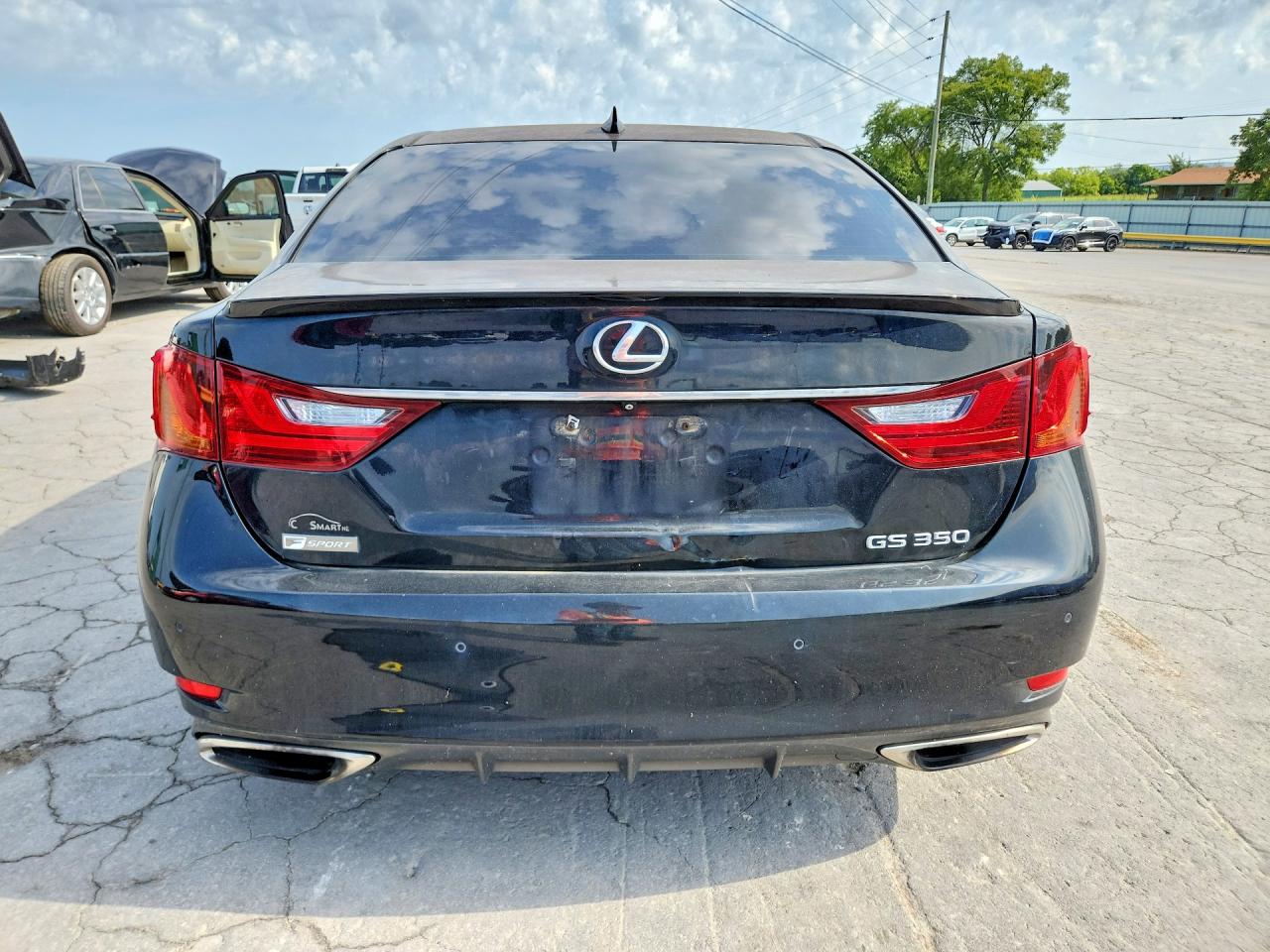 2015 Lexus Gs 350 Black vin: JTHBE1BL8FA010848
