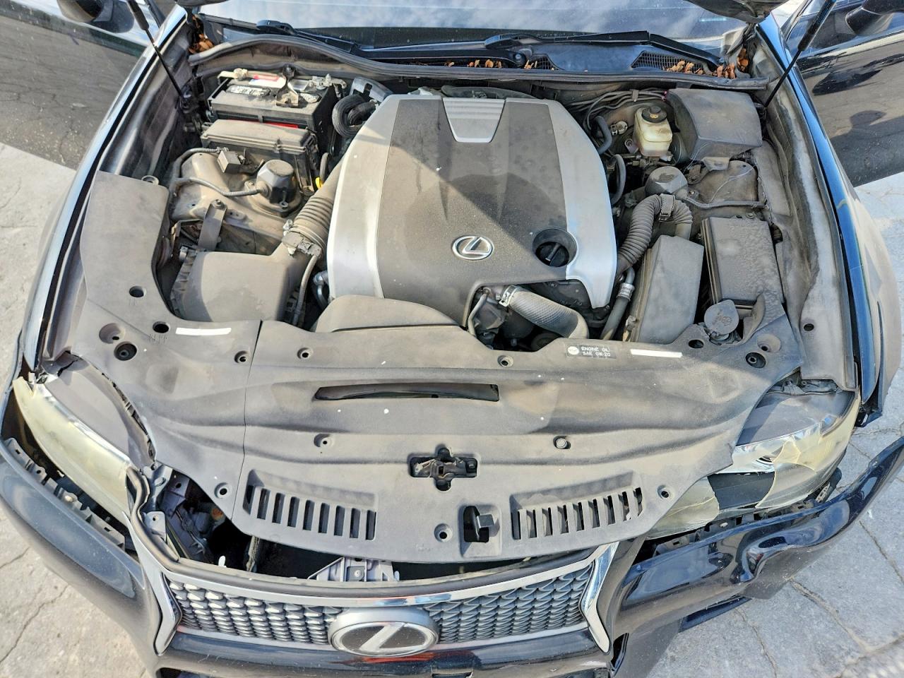 2015 Lexus Gs 350 Black vin: JTHBE1BL8FA010848