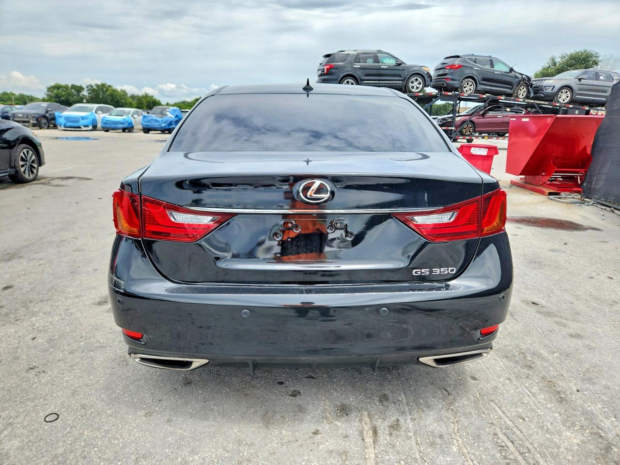 2013 Lexus Gs 350 Black vin: JTHBE1BL9D5000819