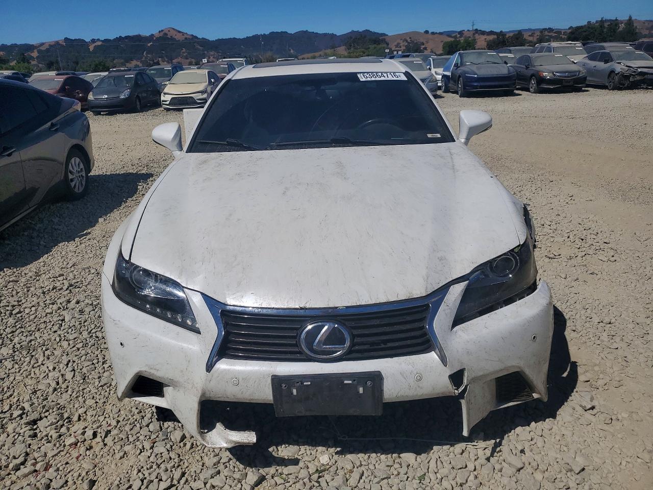 2013 Lexus Gs 350 White vin: JTHBE1BL9D5005888
