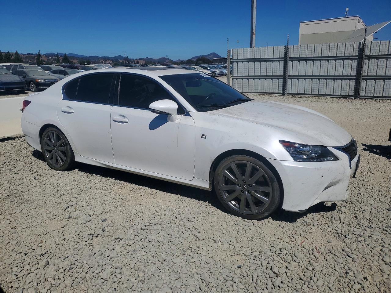 2013 Lexus Gs 350 White vin: JTHBE1BL9D5005888
