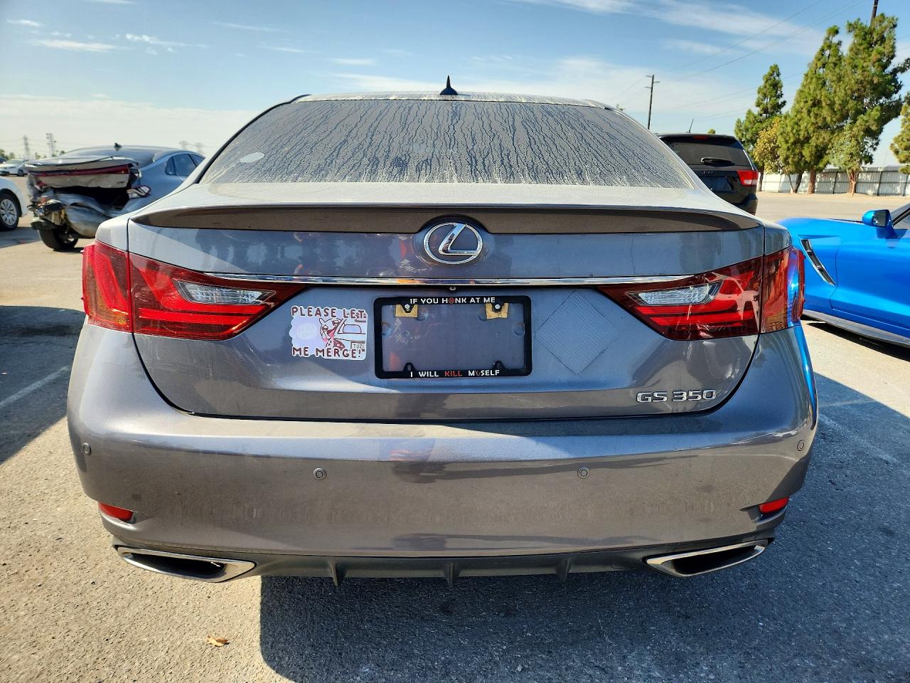 2013 Lexus Gs 350 Gray vin: JTHBE1BL9D5024926
