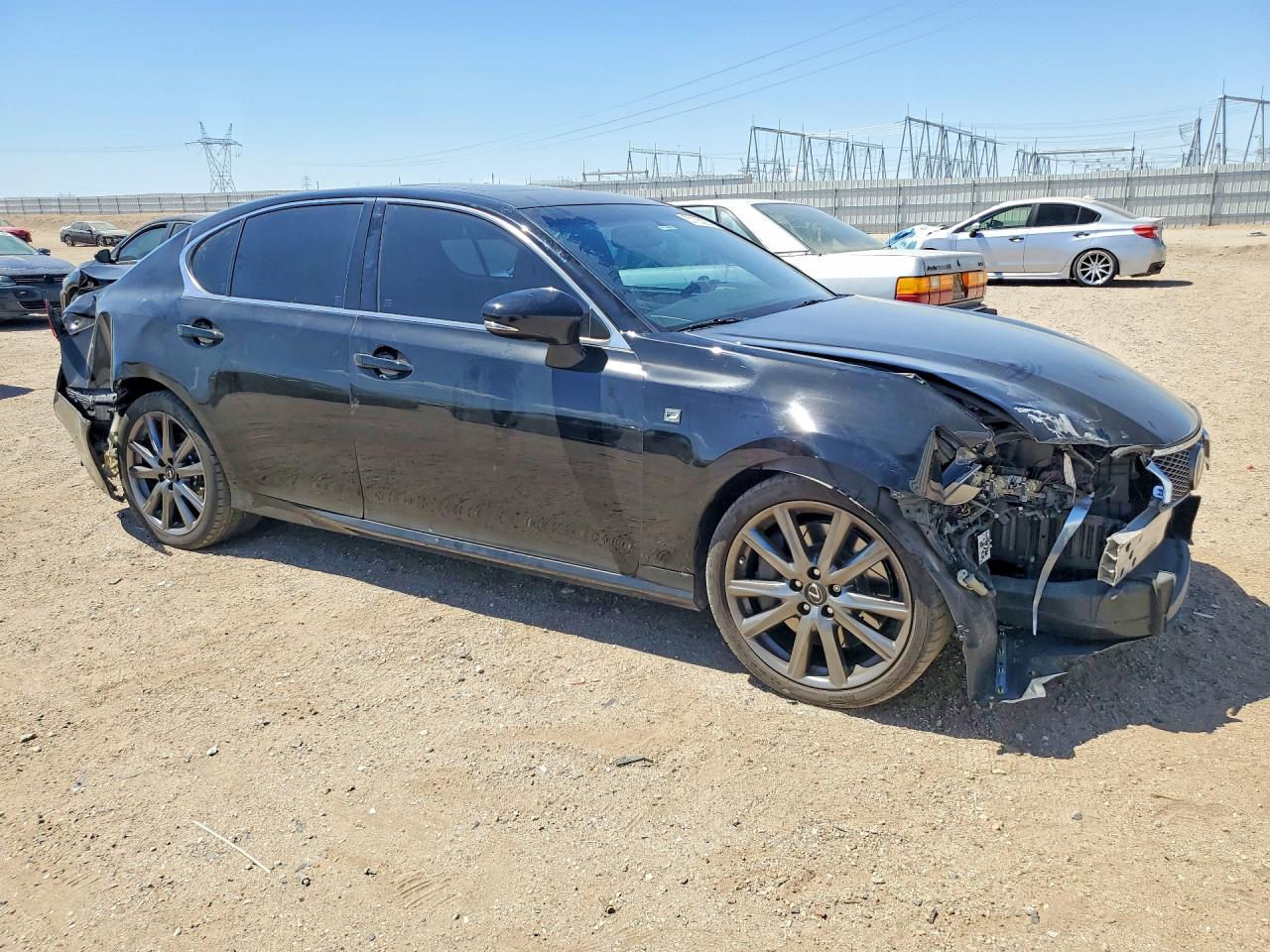 2013 Lexus Gs 350 Black vin: JTHBE1BL9D5025249