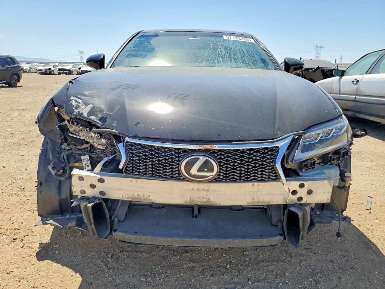 2013 Lexus Gs 350 Black vin: JTHBE1BL9D5025249