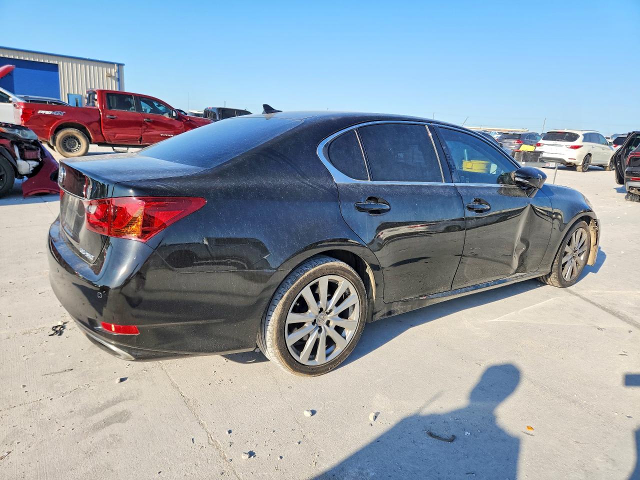 2013 Lexus Gs 350 Black vin: JTHBE1BL9D5026465
