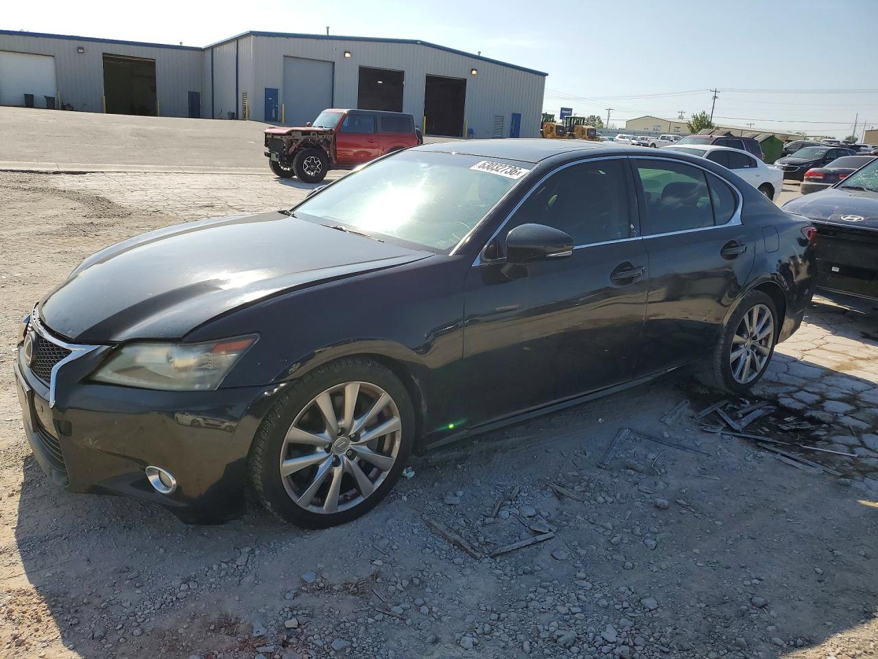 2013 Lexus Gs 350 Black vin: JTHBE1BL9D5027132