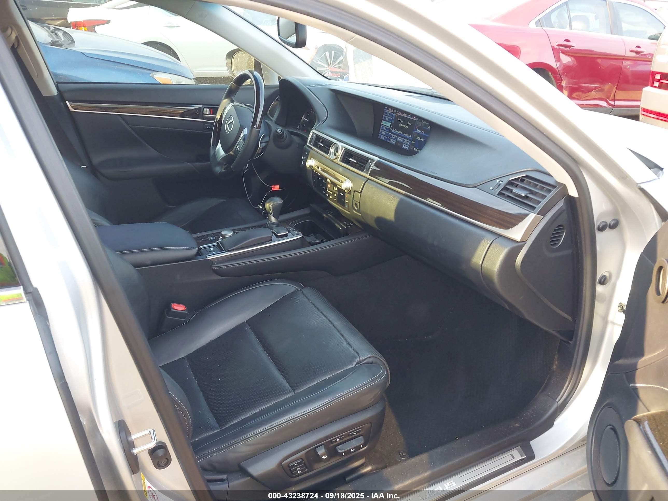 2014 Lexus Gs 350   Silver vin: JTHBE1BL9E5034521