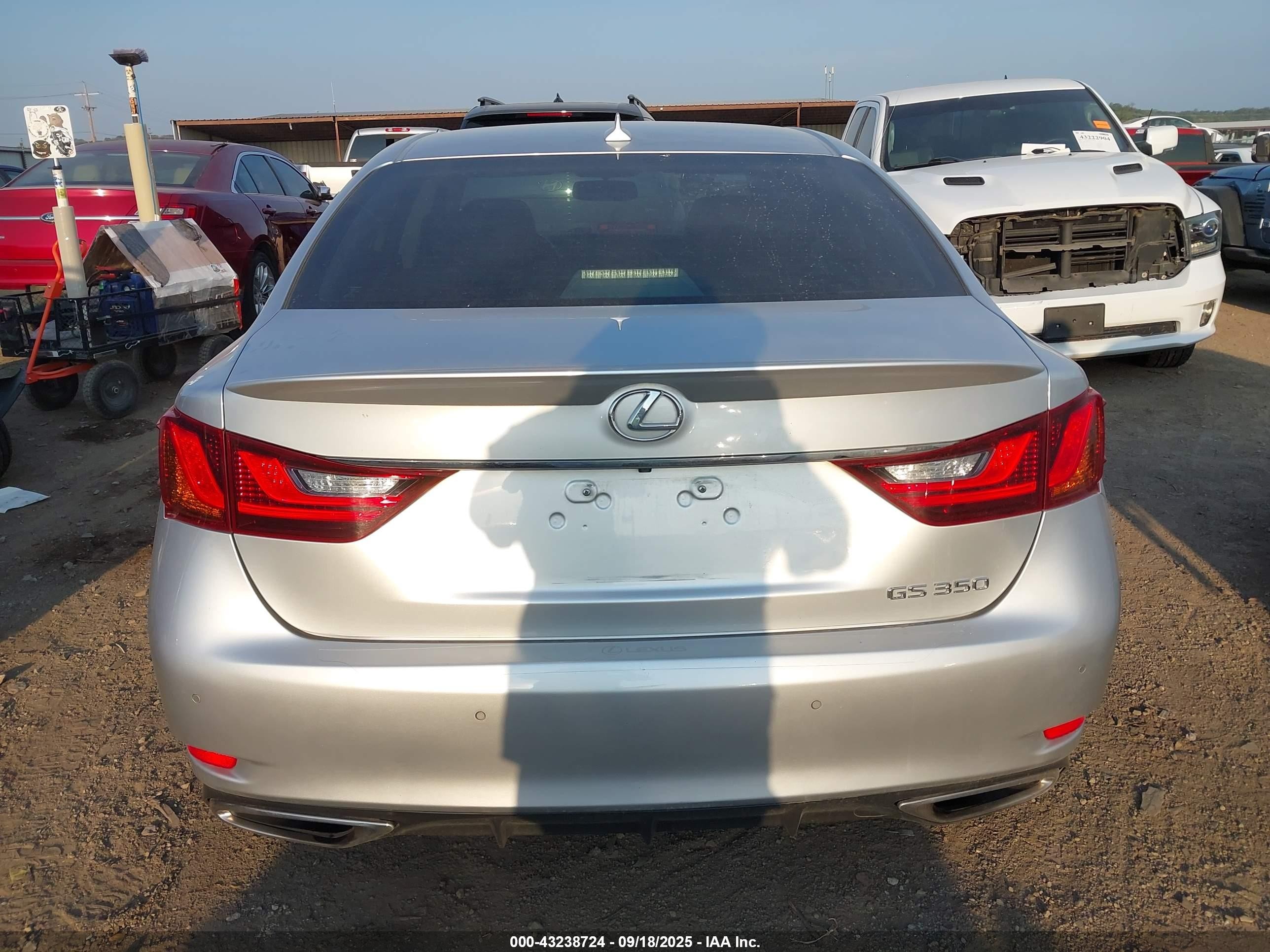 2014 Lexus Gs 350   Silver vin: JTHBE1BL9E5034521