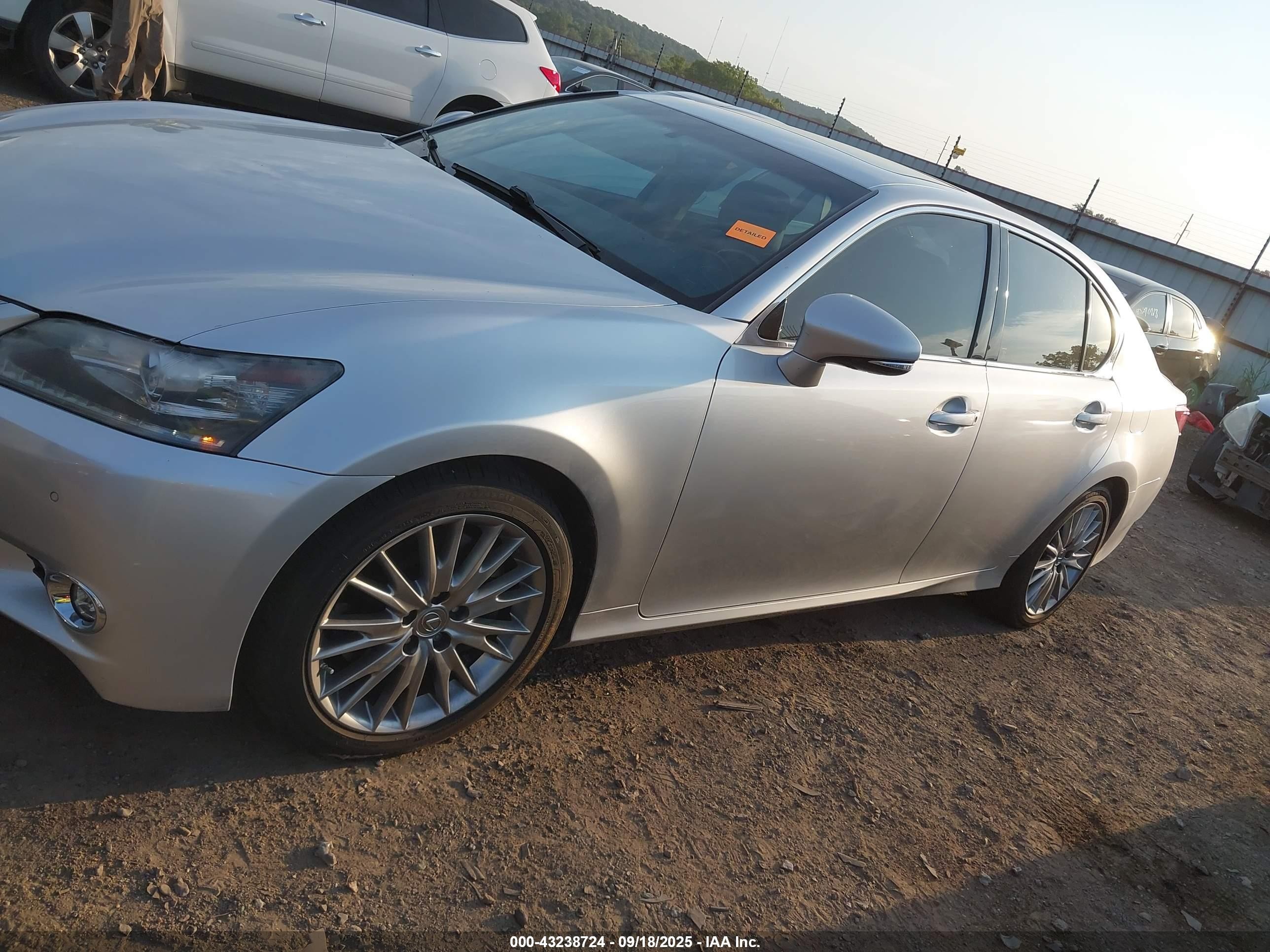 2014 Lexus Gs 350   Silver vin: JTHBE1BL9E5034521