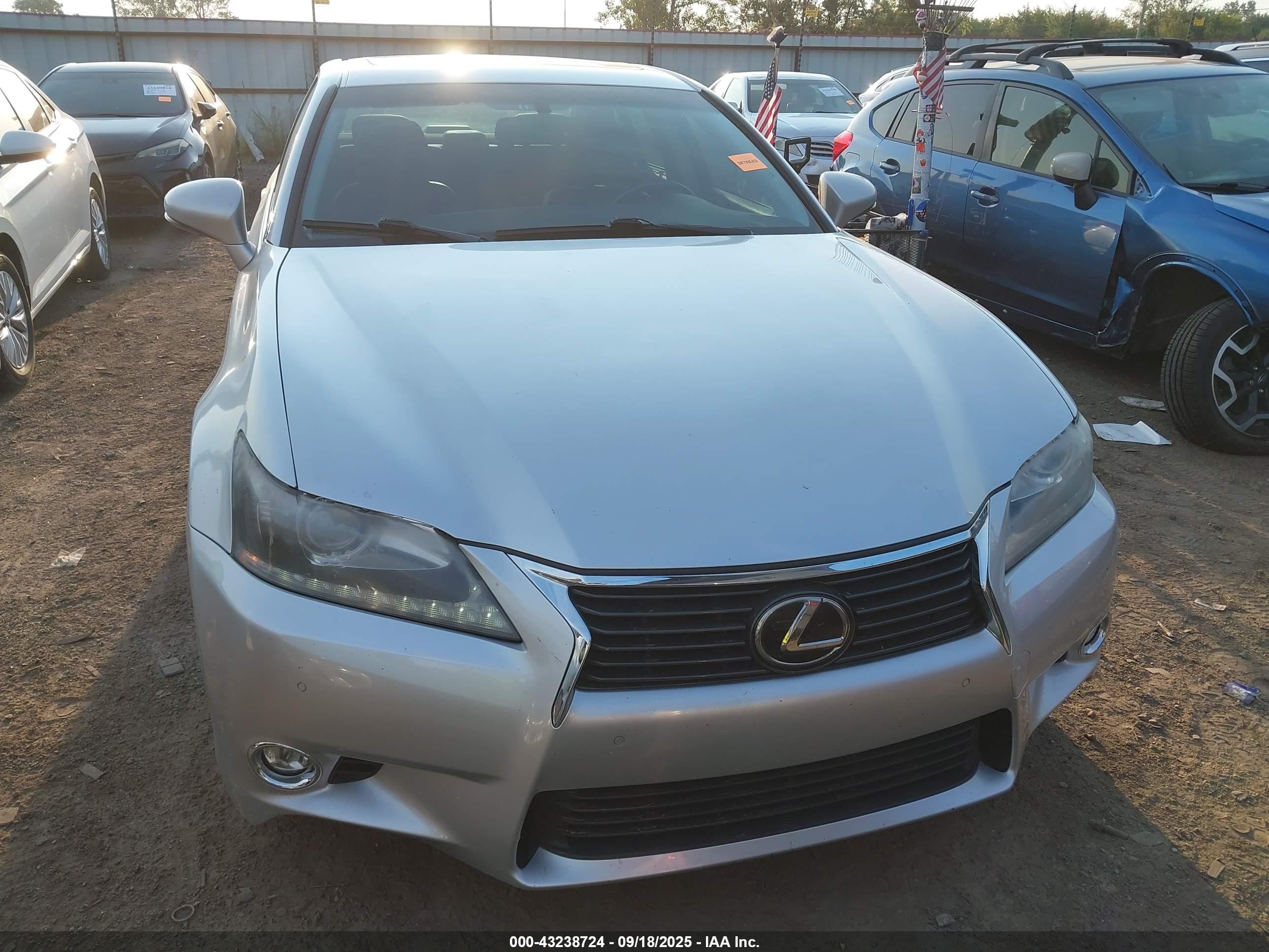 2014 Lexus Gs 350   Silver vin: JTHBE1BL9E5034521