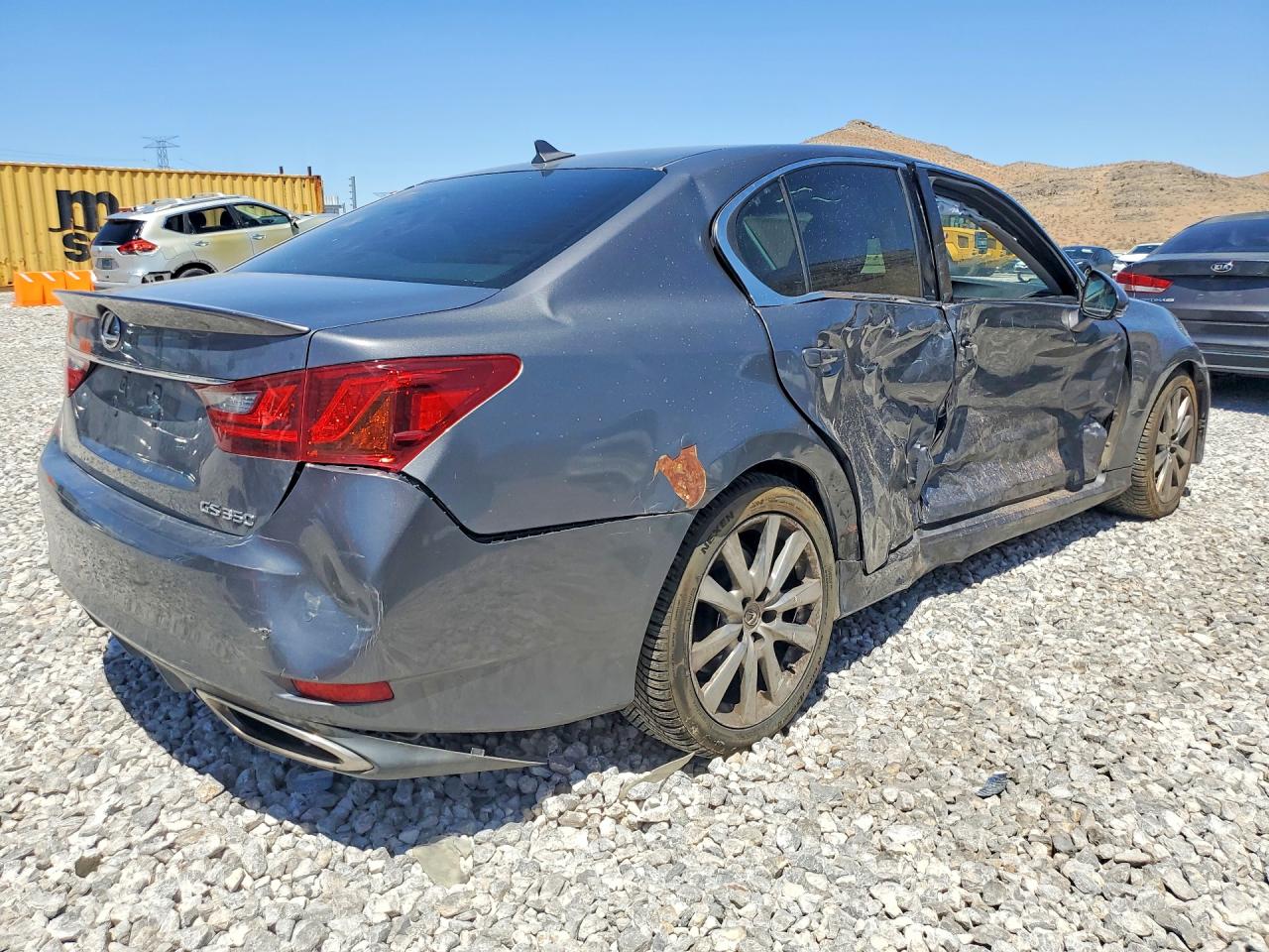 2014 Lexus Gs 350 Gray vin: JTHBE1BL9E5042165