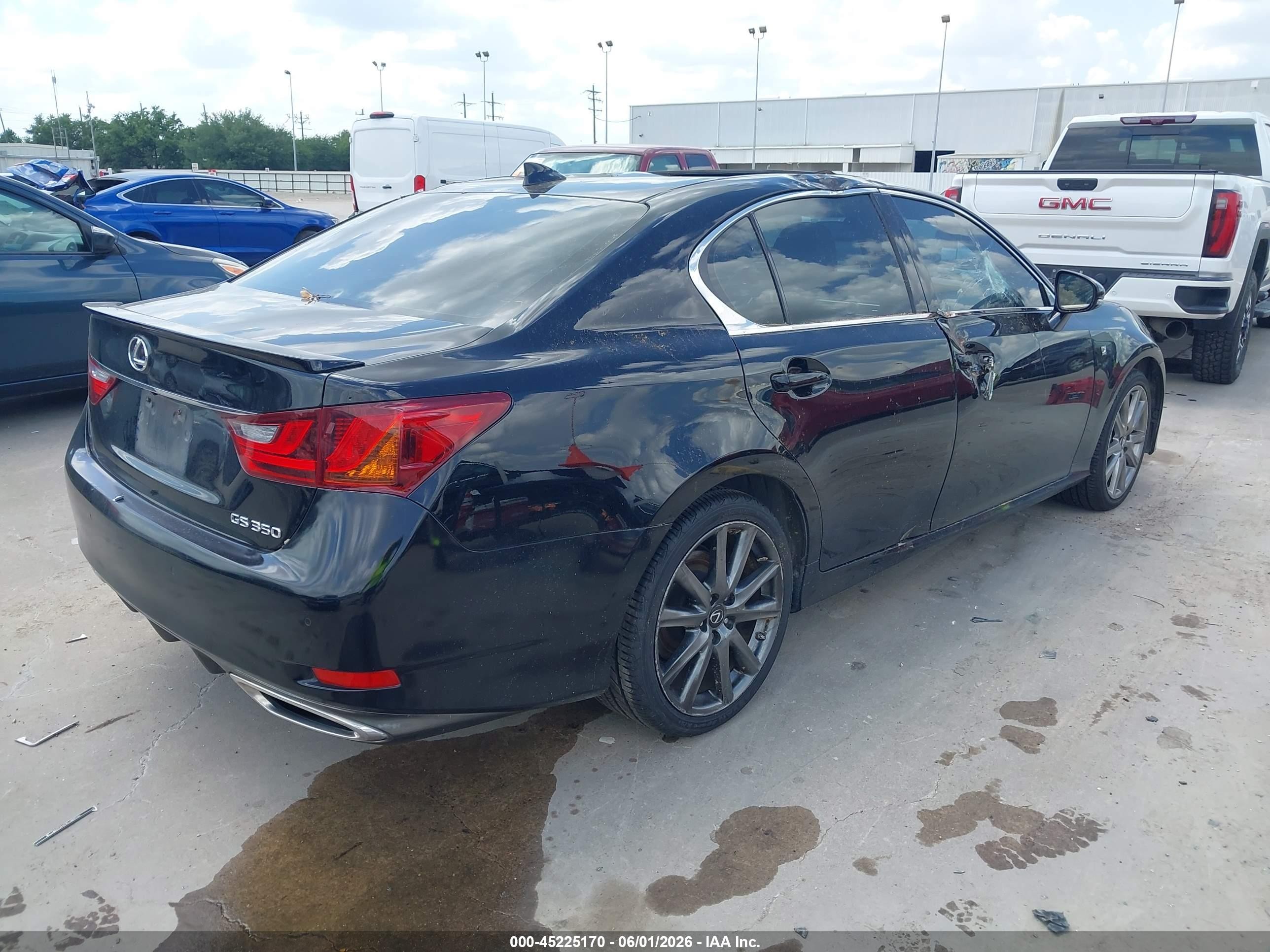 2015 Lexus Gs 350   Black vin: JTHBE1BL9FA003763