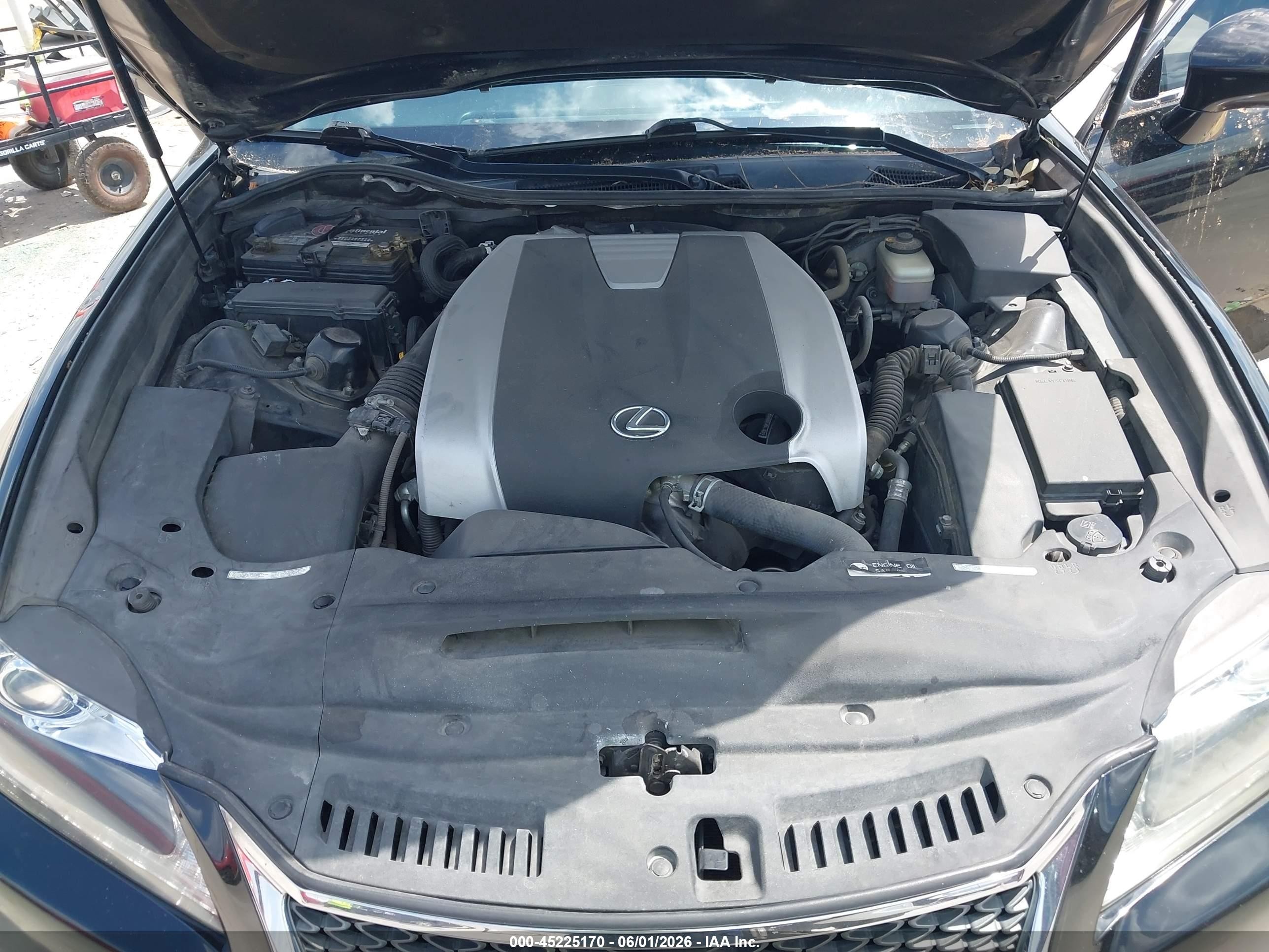 2015 Lexus Gs 350   Black vin: JTHBE1BL9FA003763