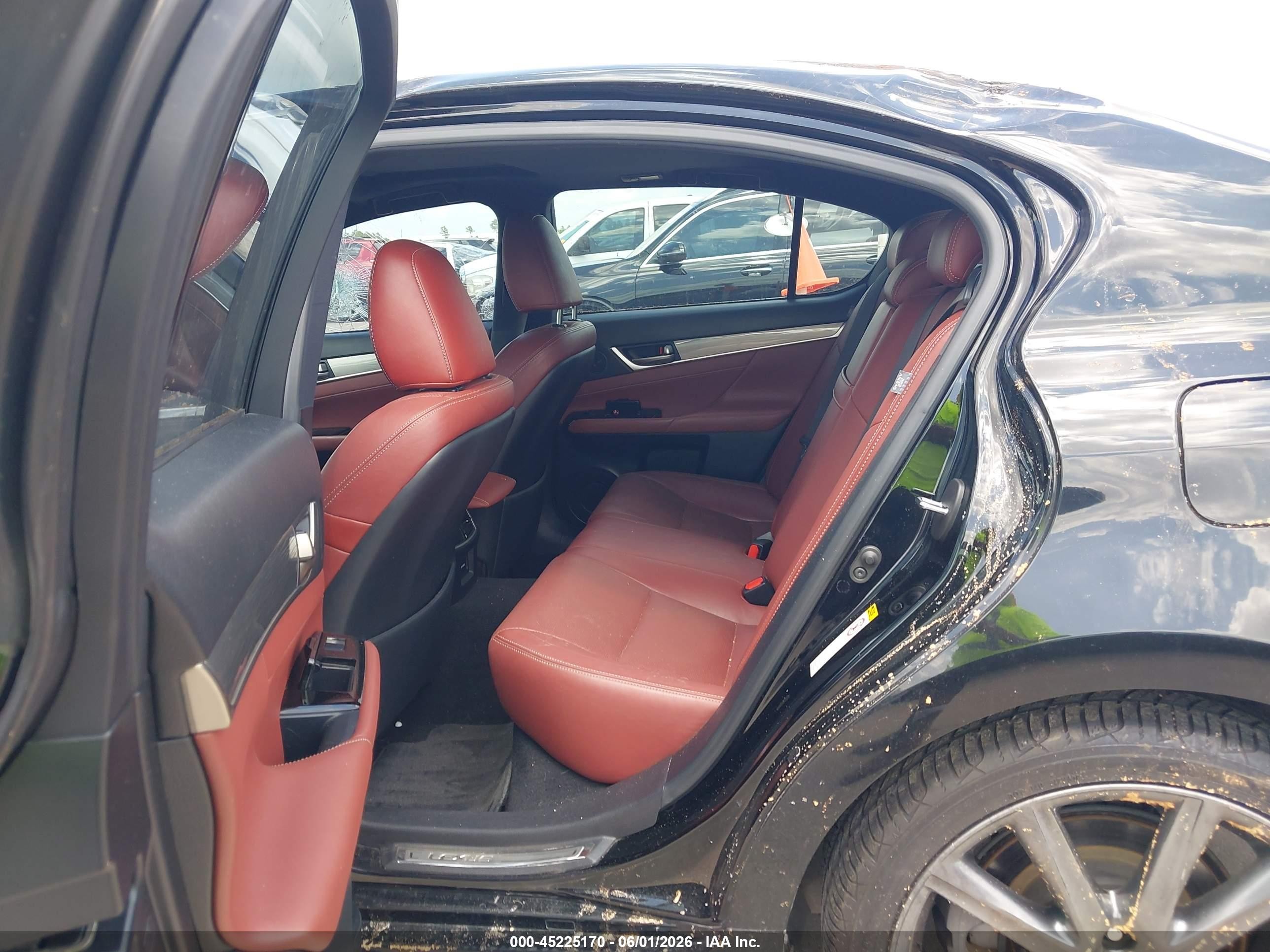 2015 Lexus Gs 350   Black vin: JTHBE1BL9FA003763