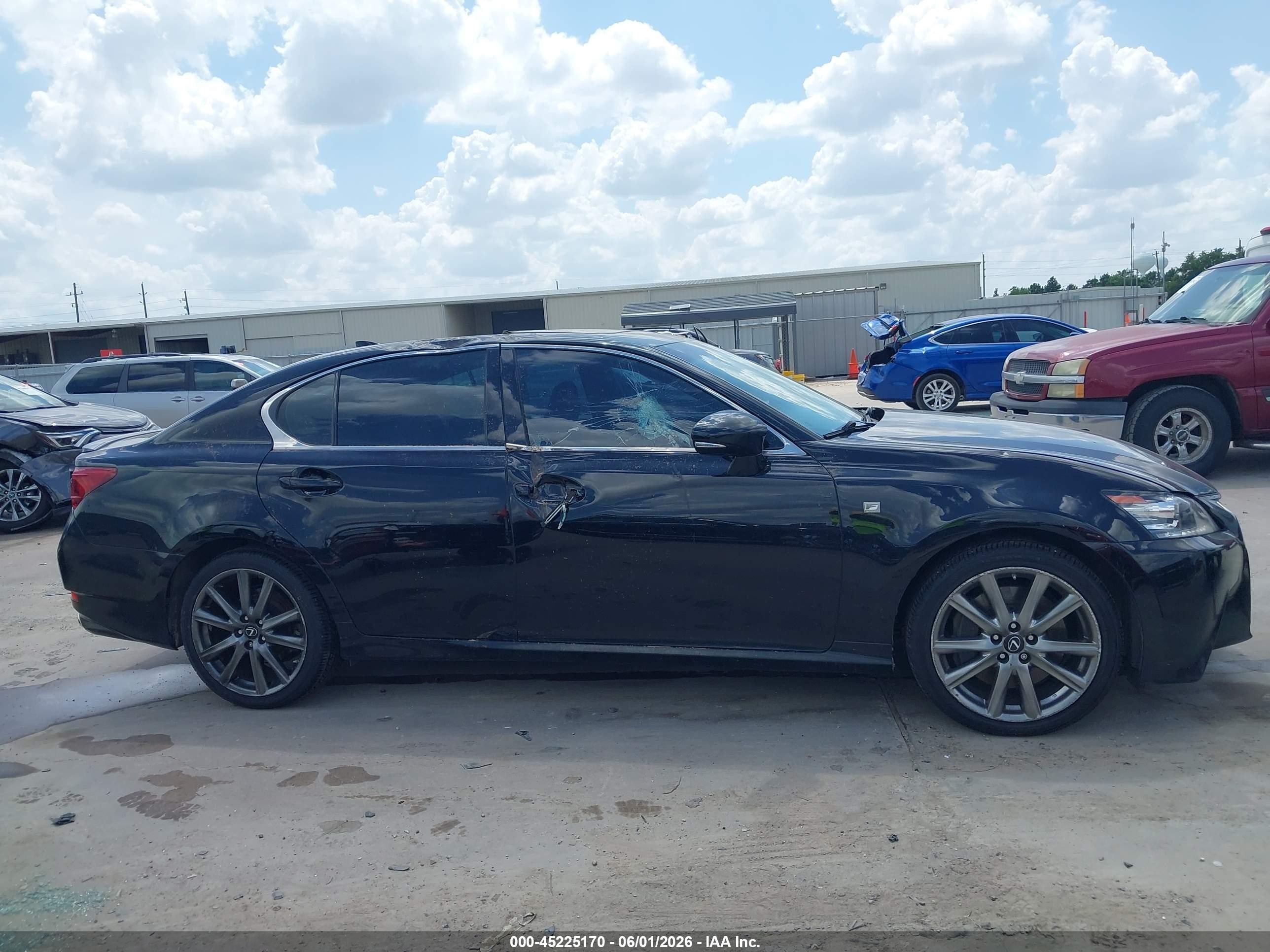 2015 Lexus Gs 350   Black vin: JTHBE1BL9FA003763