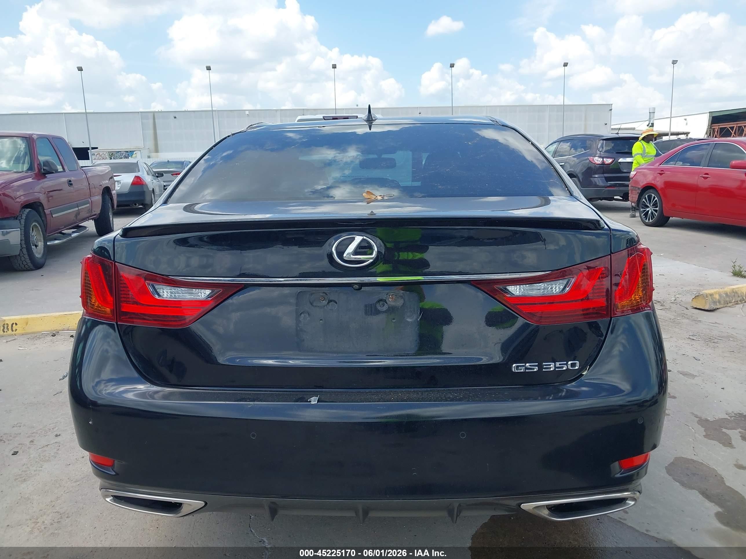 2015 Lexus Gs 350   Black vin: JTHBE1BL9FA003763