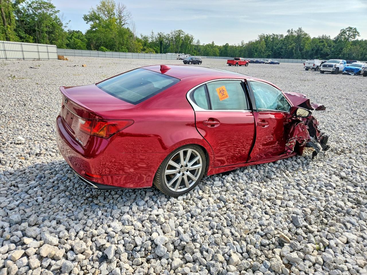 2015 Lexus Gs 350 Red vin: JTHBE1BL9FA004931