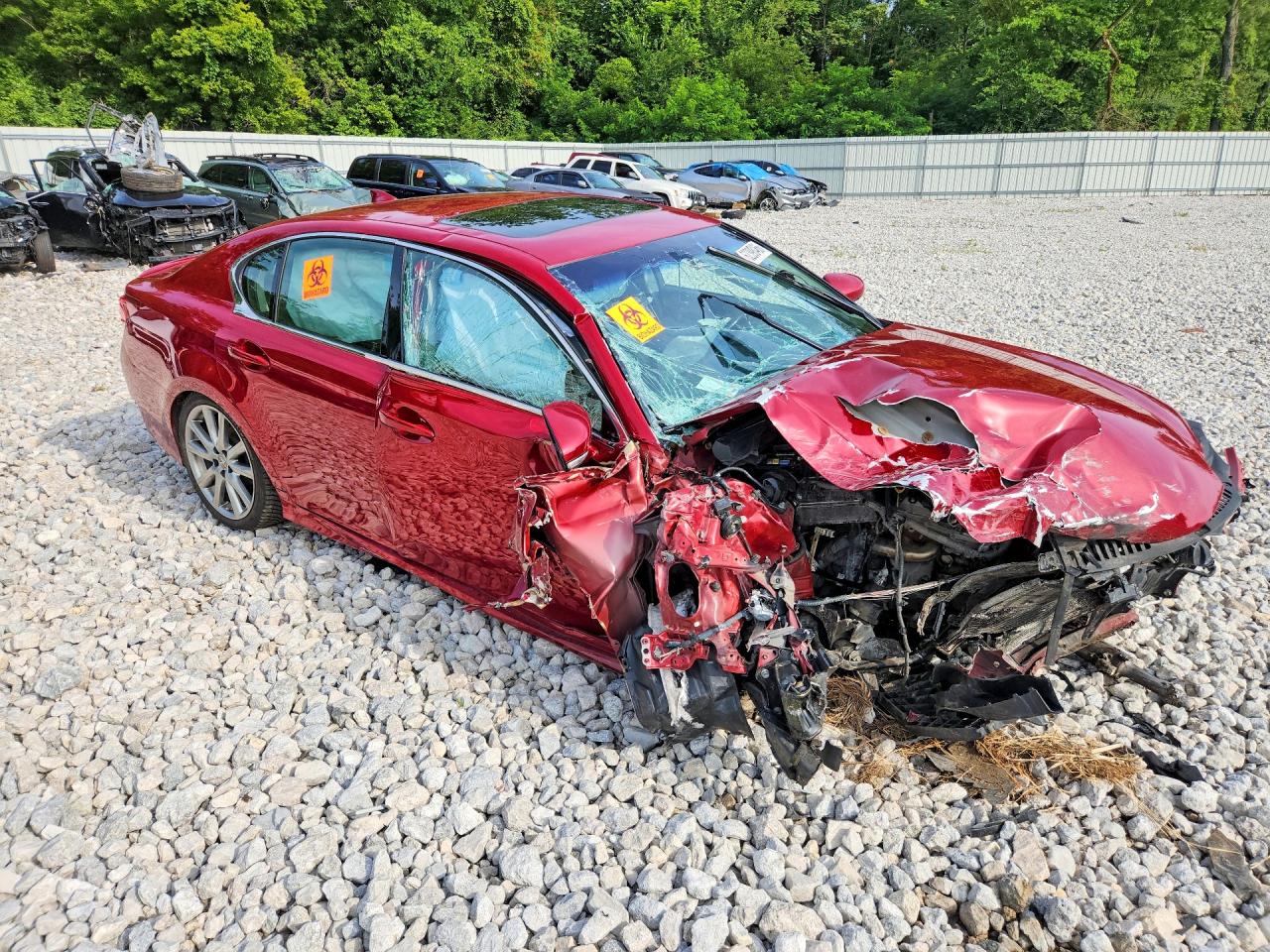 2015 Lexus Gs 350 Red vin: JTHBE1BL9FA004931