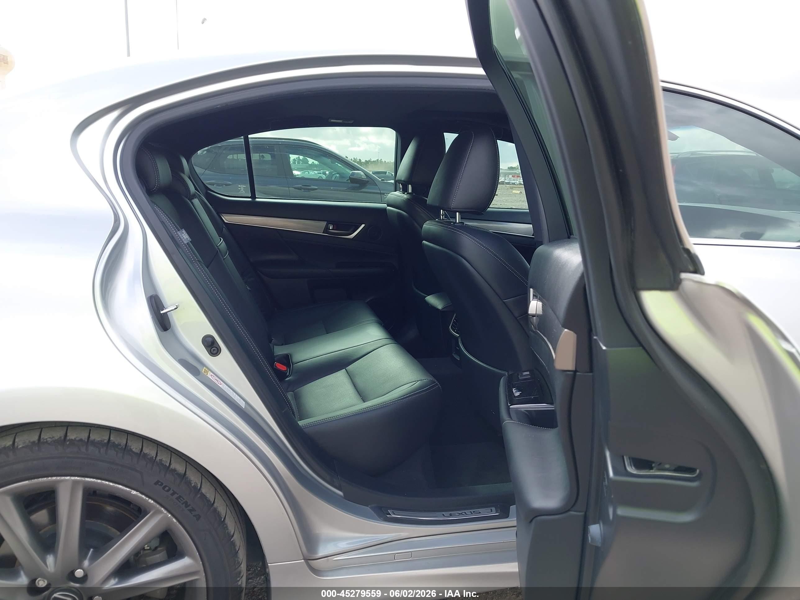 2015 Lexus Gs 350   Silver vin: JTHBE1BL9FA005707